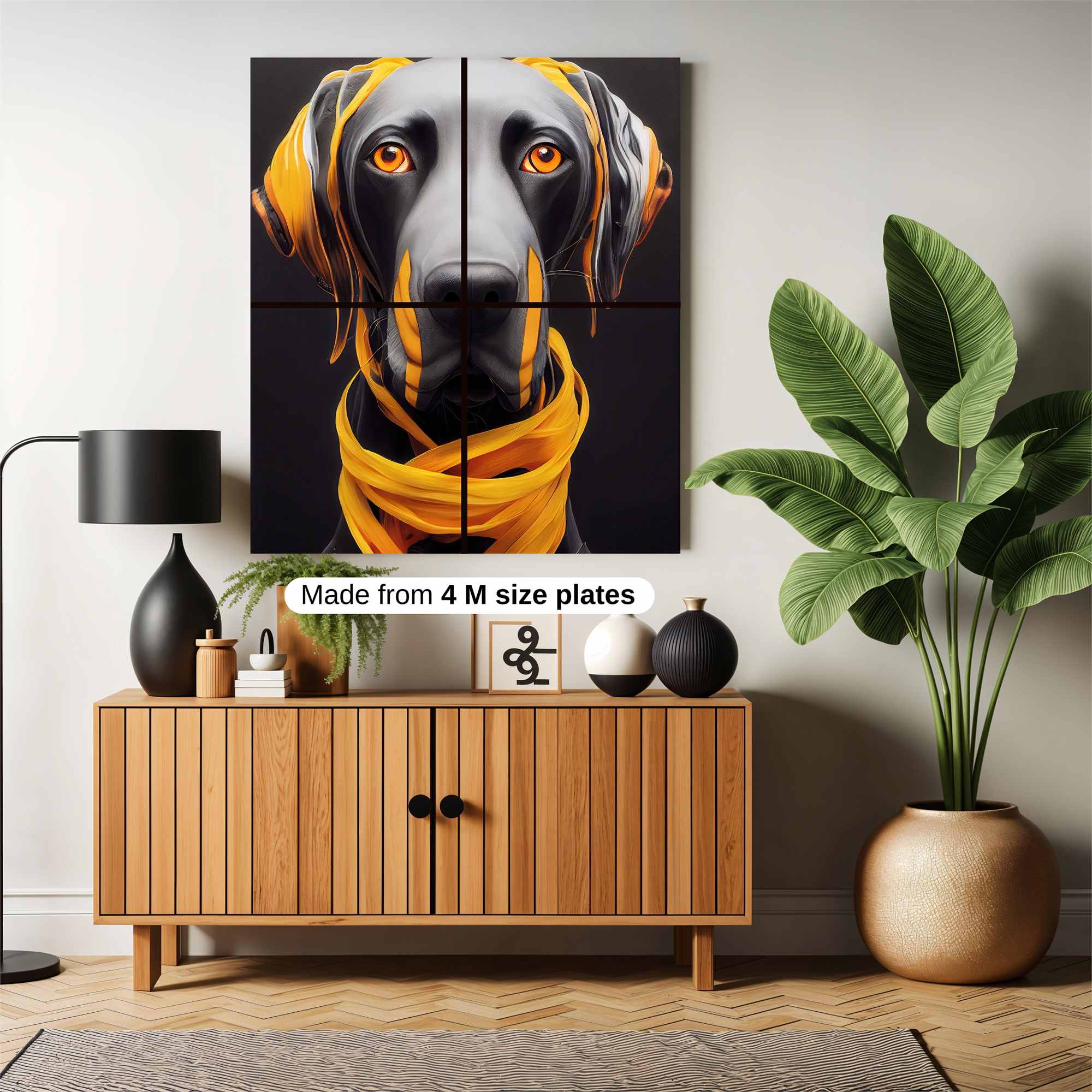 Canine Vibrancy Safe Wall Magnetic / M