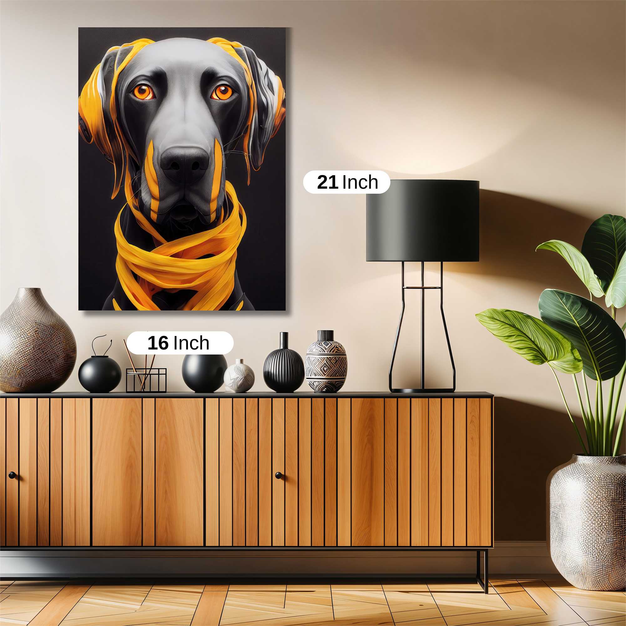 Canine Vibrancy Safe Wall Magnetic / M