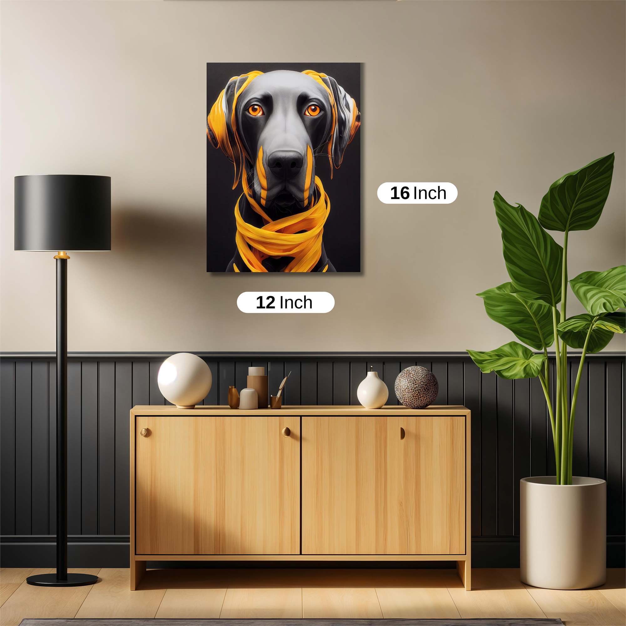 Canine Vibrancy Safe Wall Magnetic / M