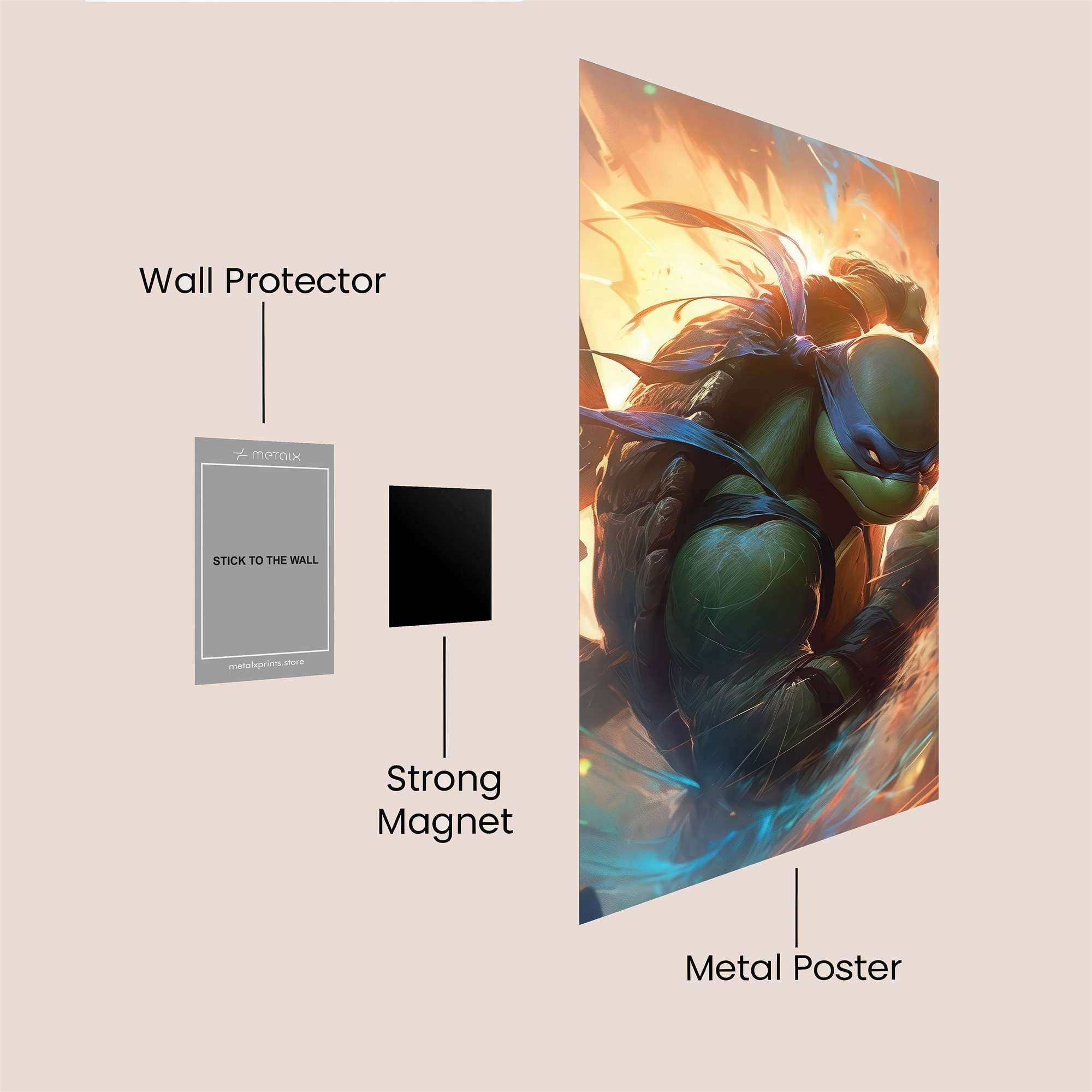 Leo Surge Safe Wall Magnetic / M