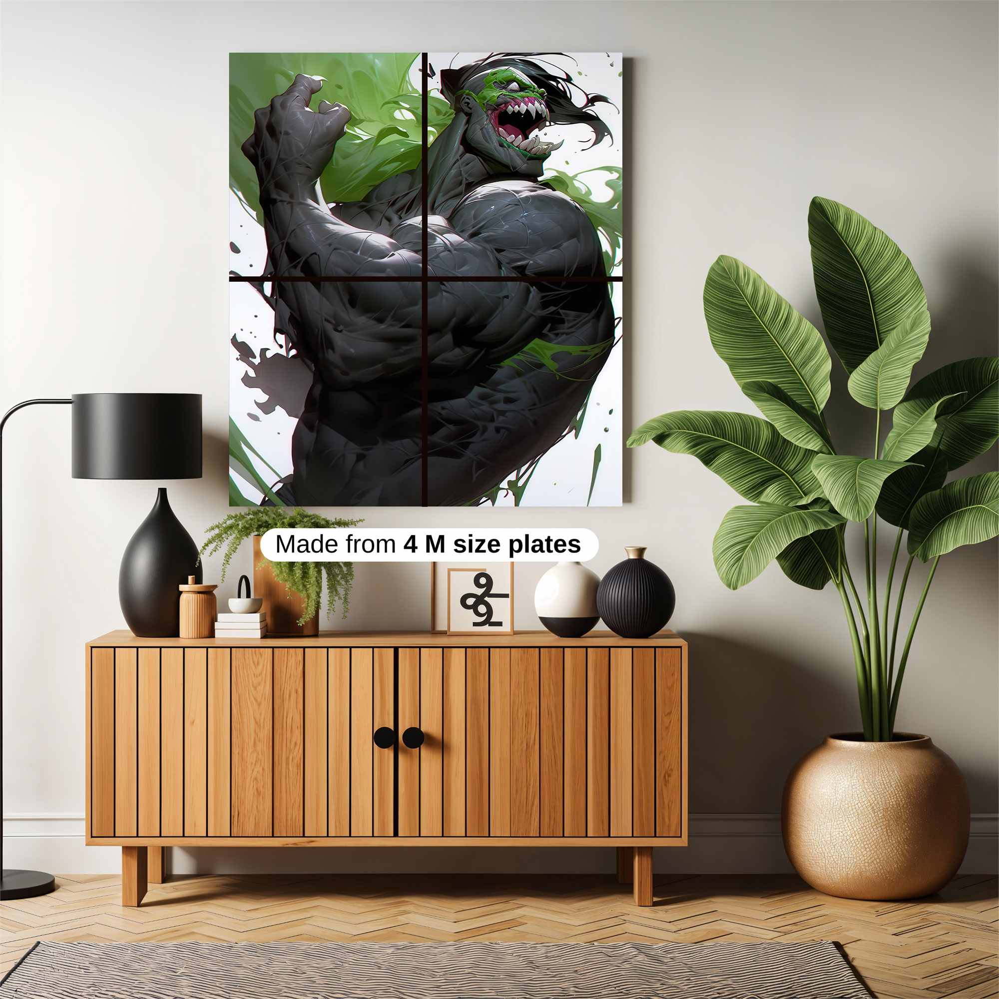 Hulk Fury Safe Wall Magnetic / M