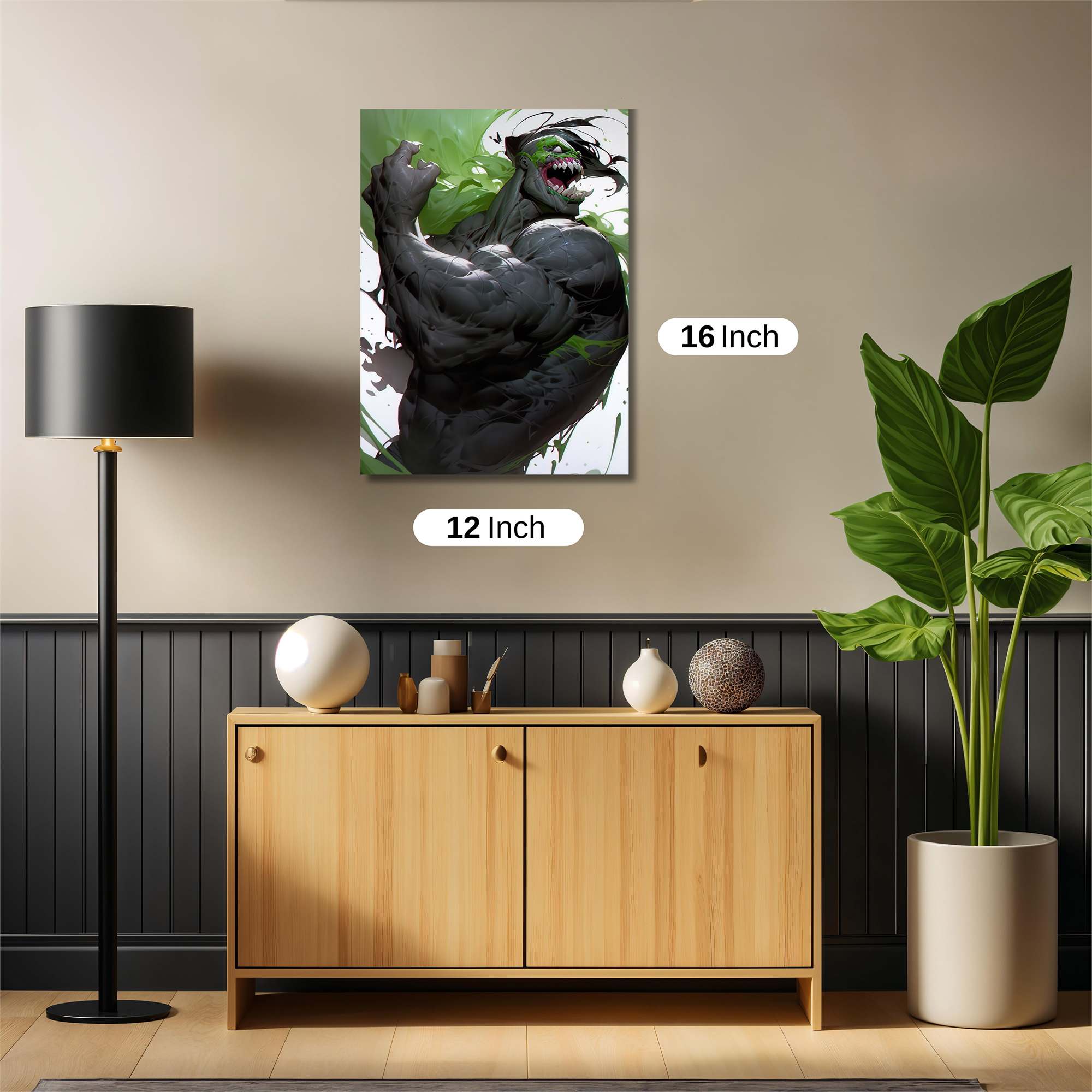 Hulk Fury Safe Wall Magnetic / M