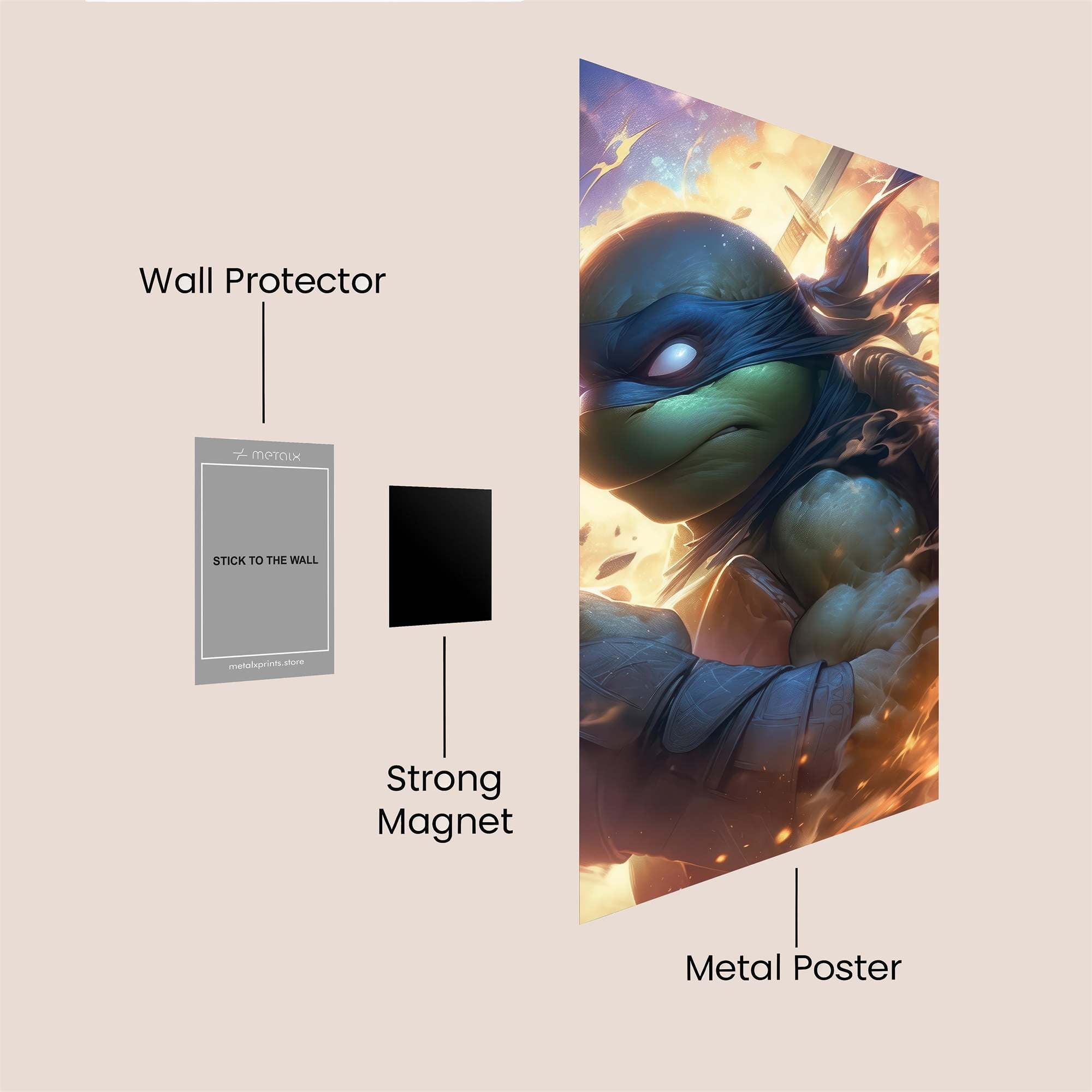 Leonardo Blaze Safe Wall Magnetic / M