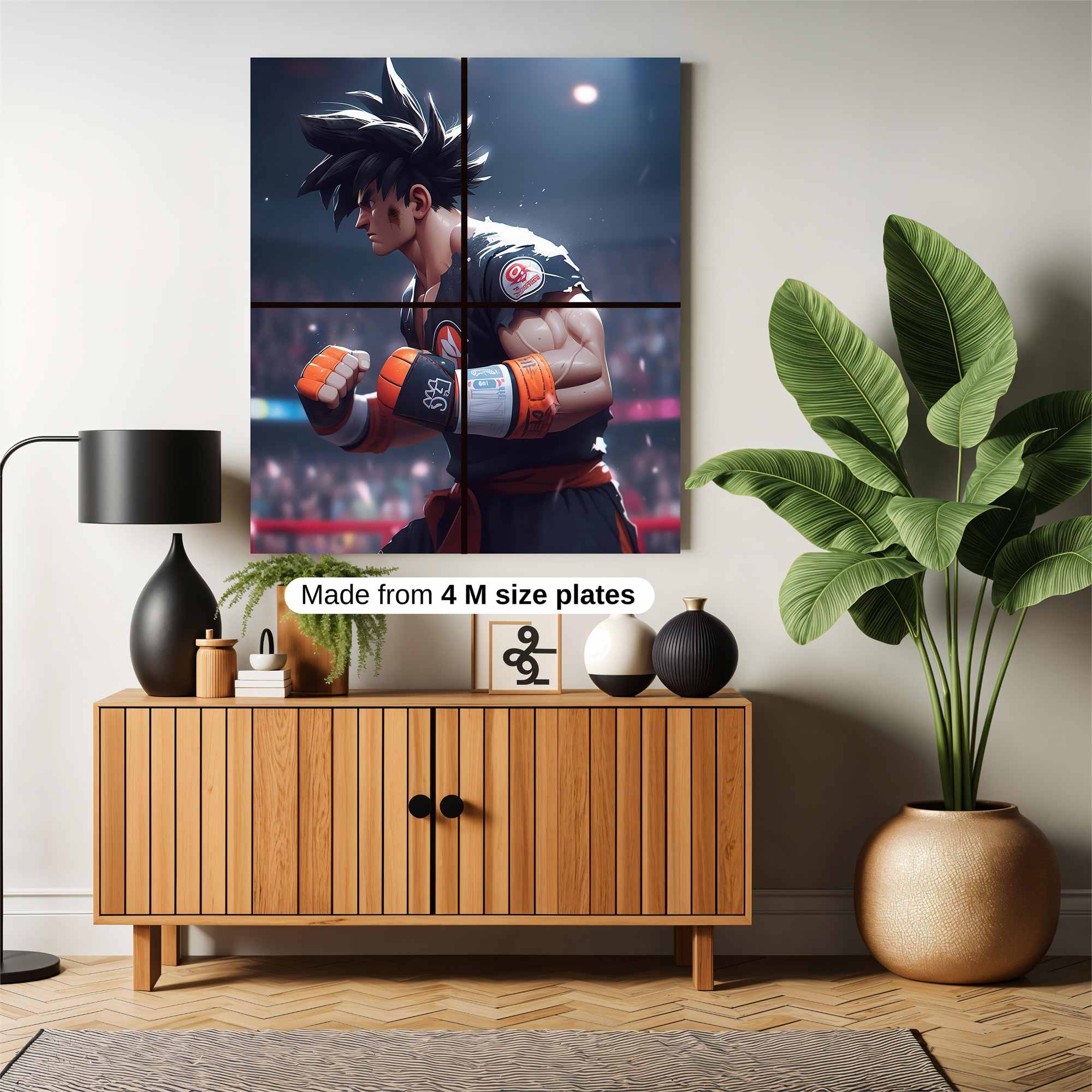 Goku Ferocity Safe Wall Magnetic / M