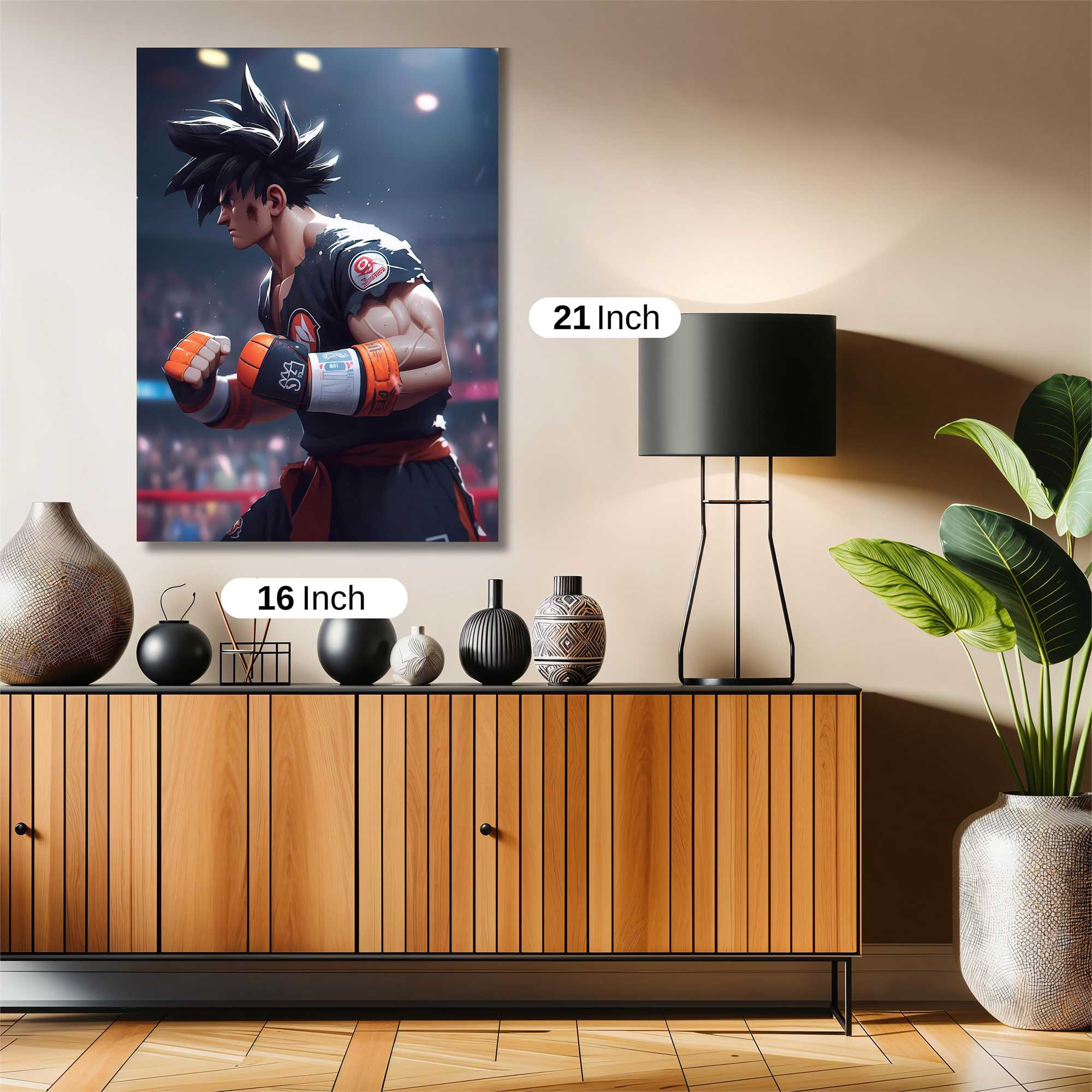 Goku Ferocity Safe Wall Magnetic / M