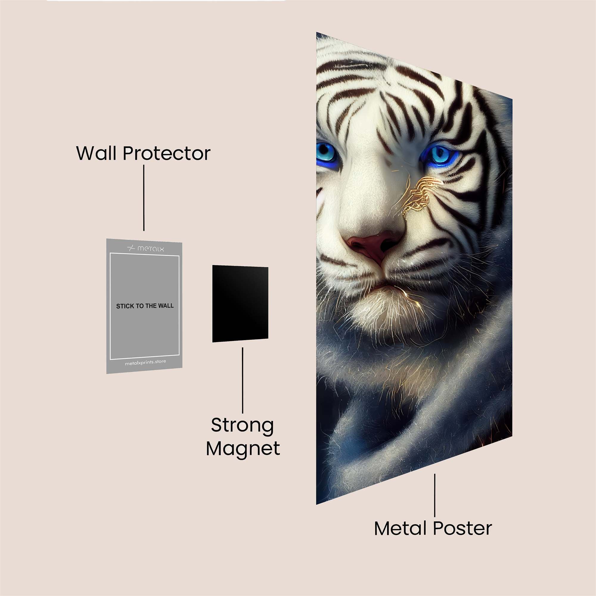 Siberian Serenade Safe Wall Magnetic / M