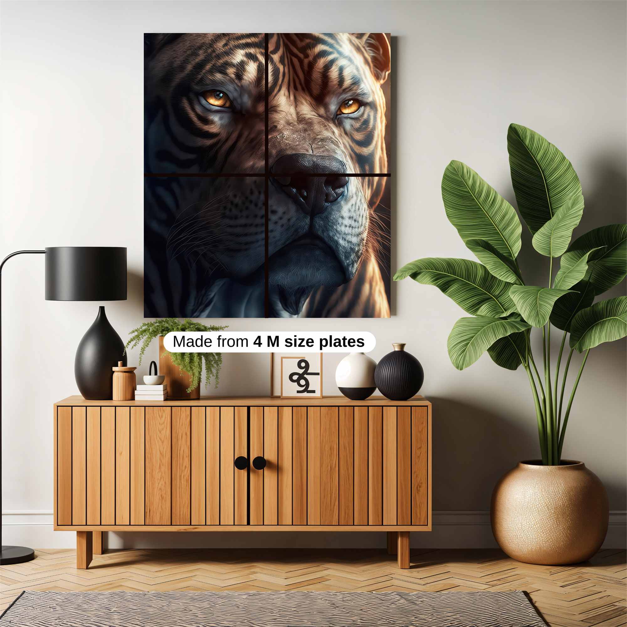 Tiger Majesty Safe Wall Magnetic / M