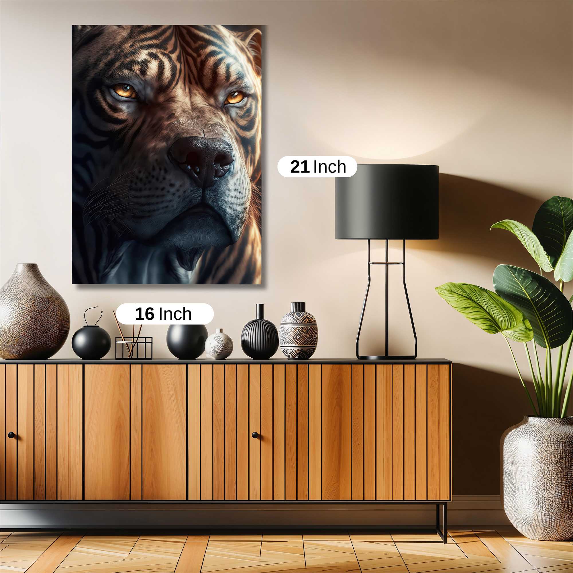 Tiger Majesty Safe Wall Magnetic / M