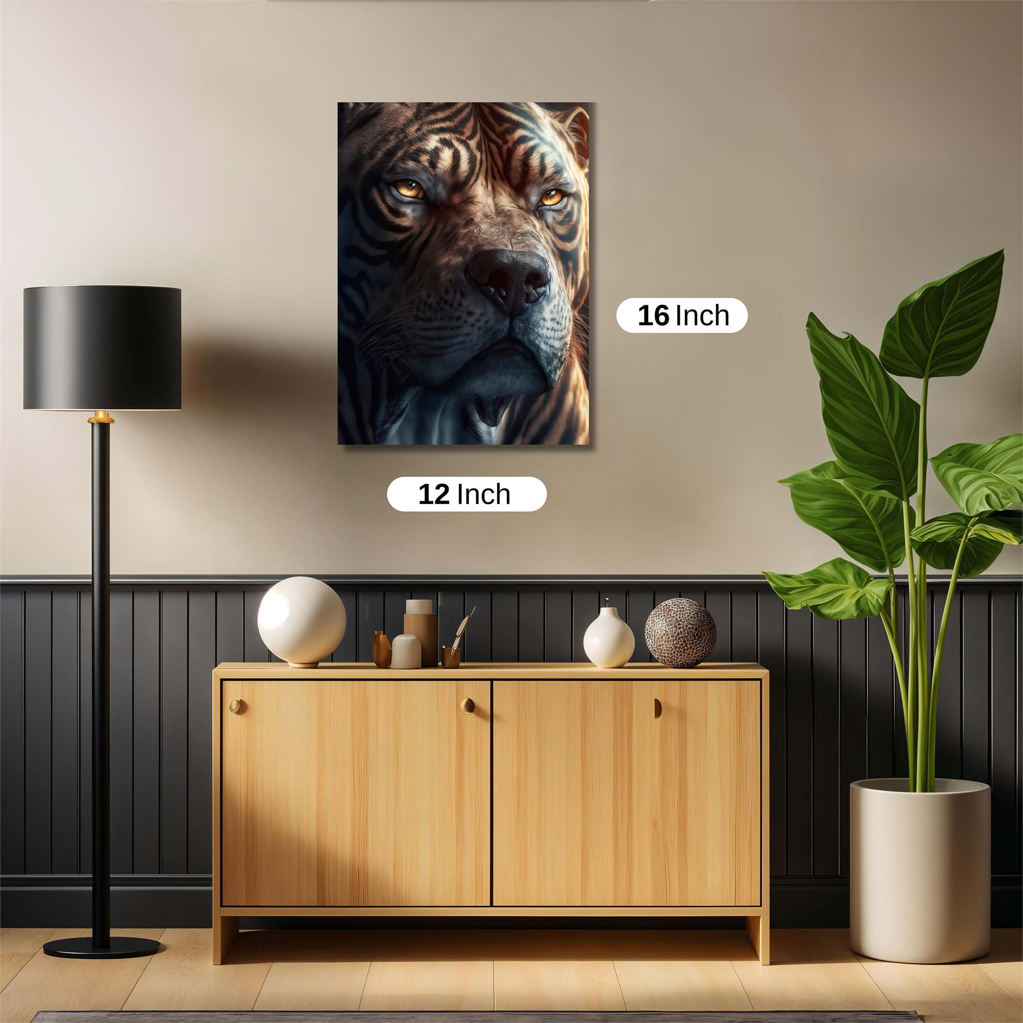 Tiger Majesty Safe Wall Magnetic / M