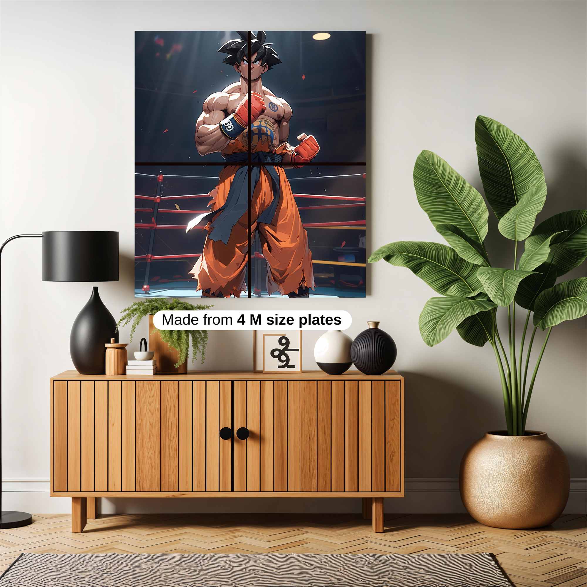 Saiyan Triumph Safe Wall Magnetic / M