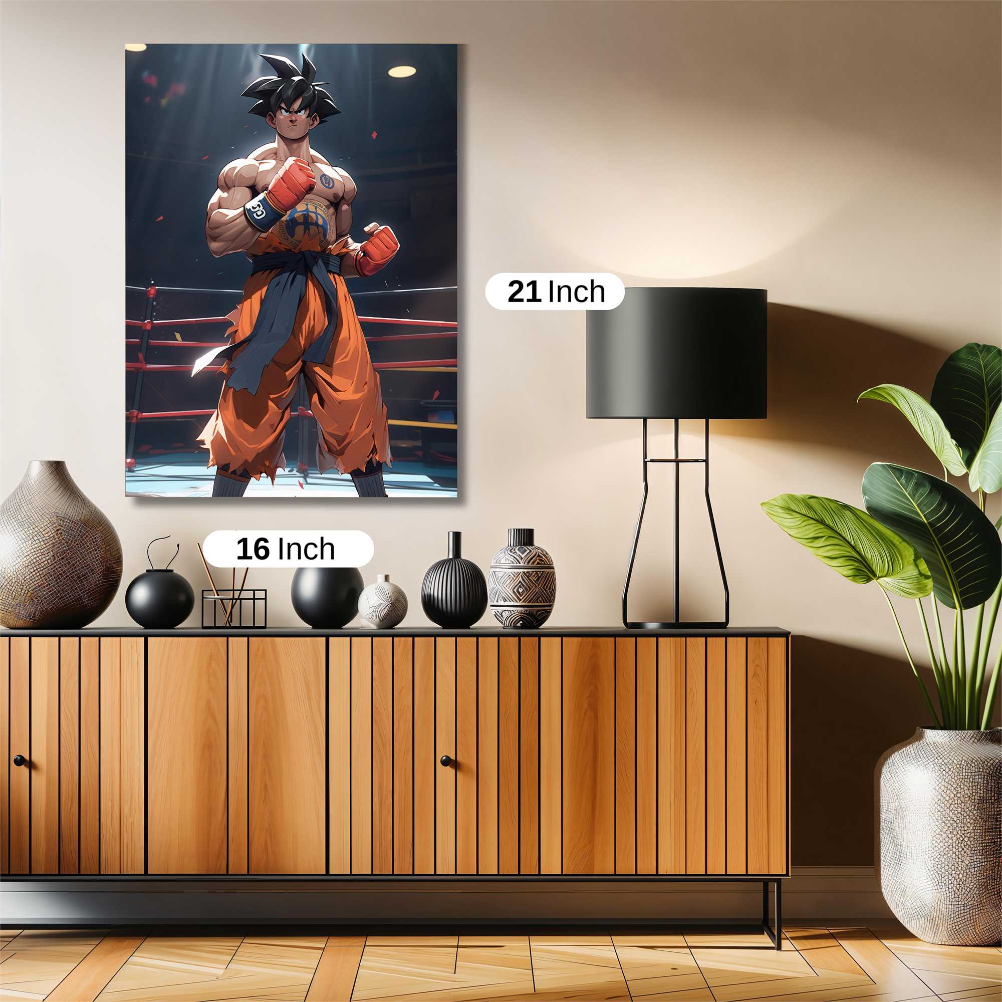 Saiyan Triumph Safe Wall Magnetic / M