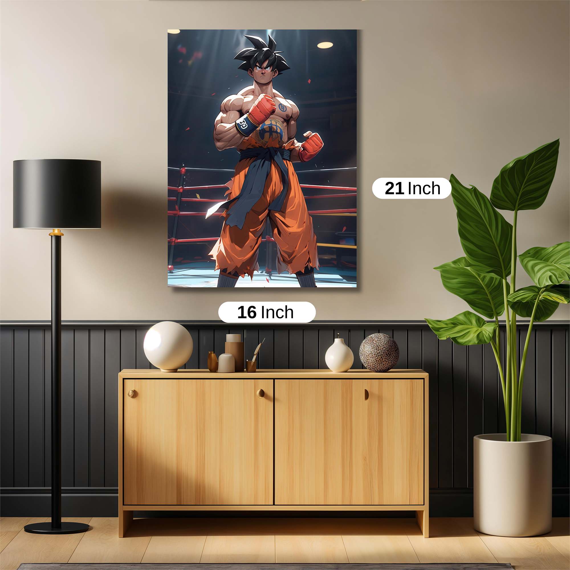 Saiyan Triumph Safe Wall Magnetic / M