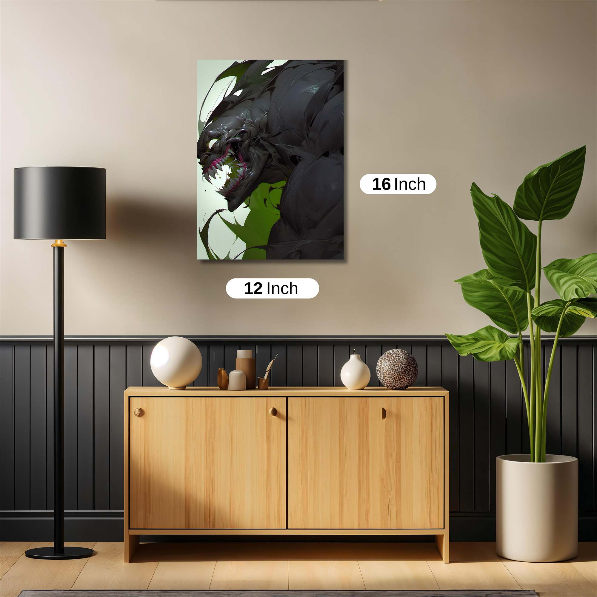 Beastly Fury Safe Wall Magnetic / M