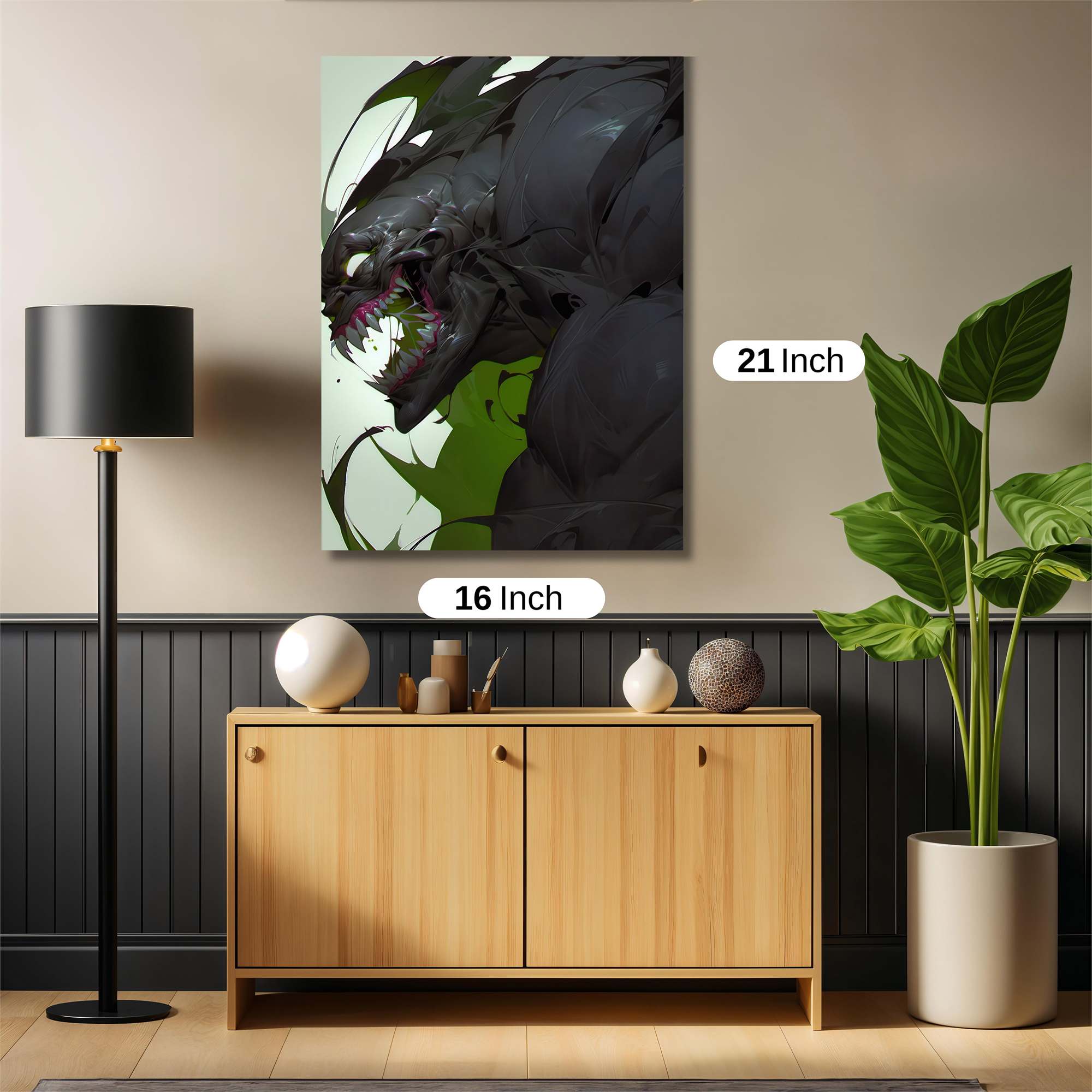 Beastly Fury Safe Wall Magnetic / M