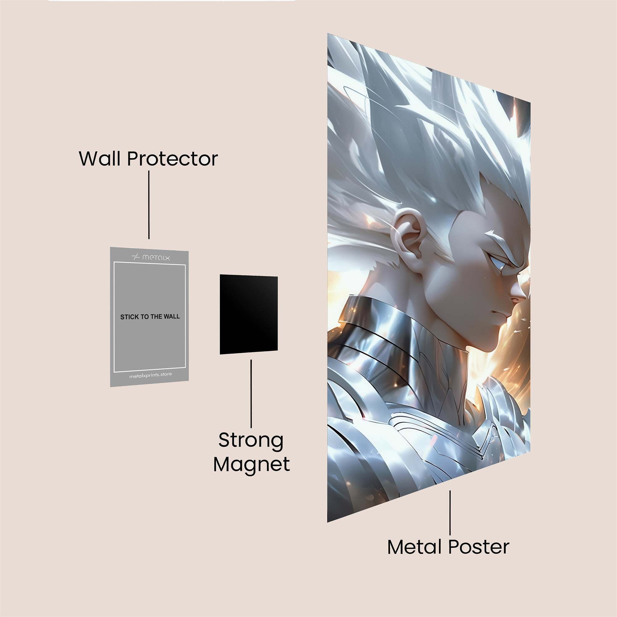 Heroic Surge Safe Wall Magnetic / M
