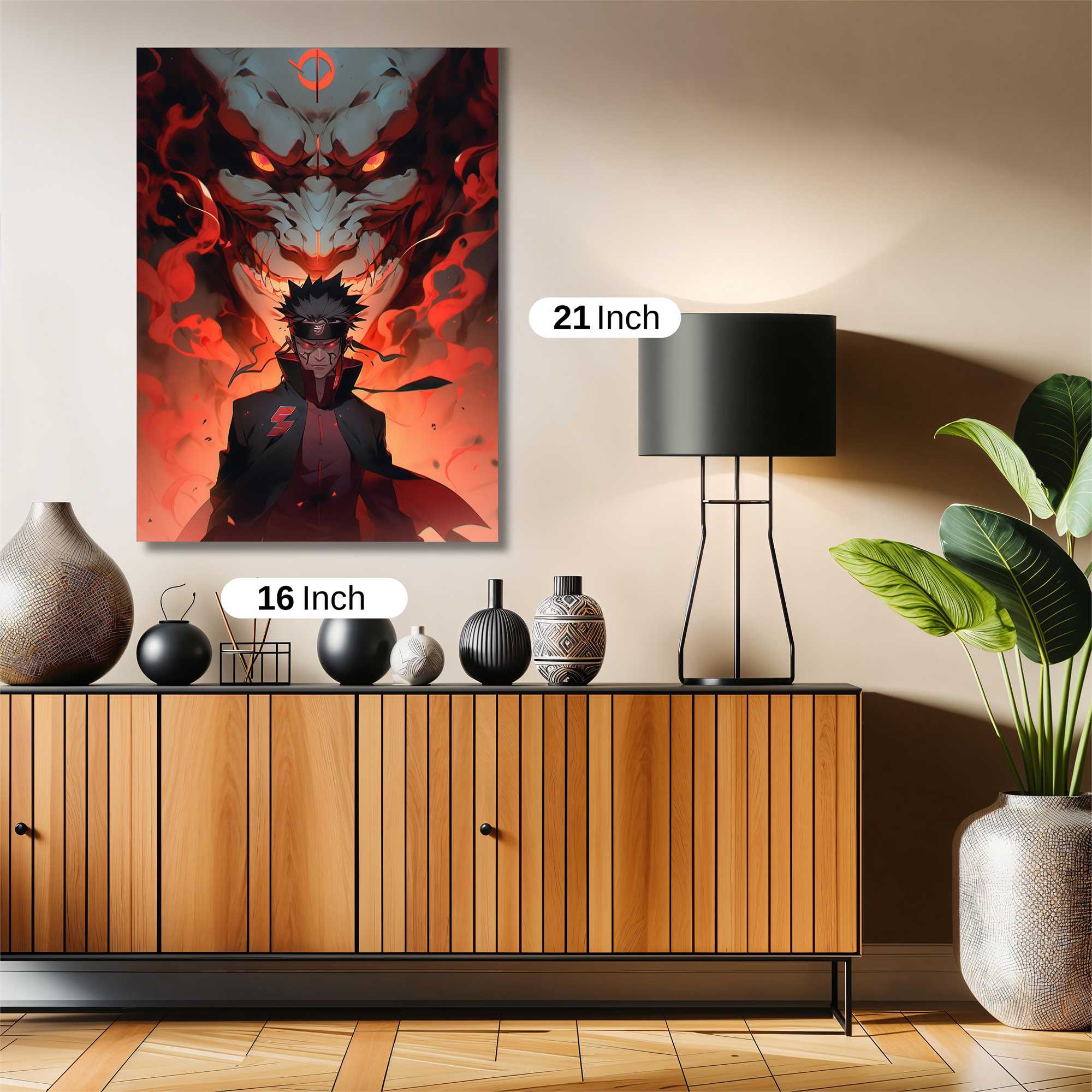 Ninja Inferno Safe Wall Magnetic / M