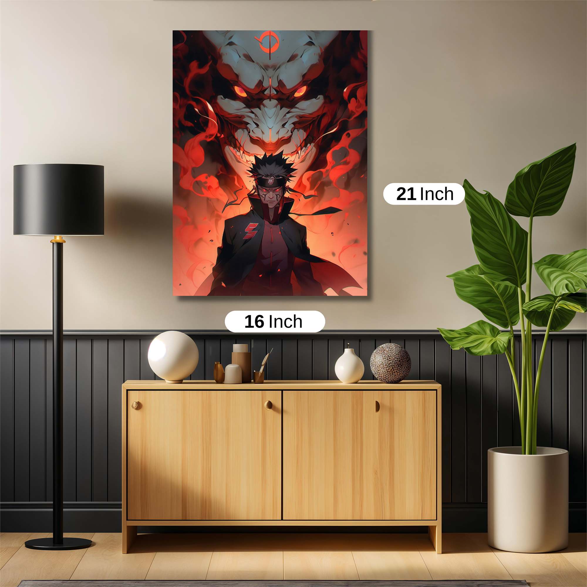 Ninja Inferno Safe Wall Magnetic / M