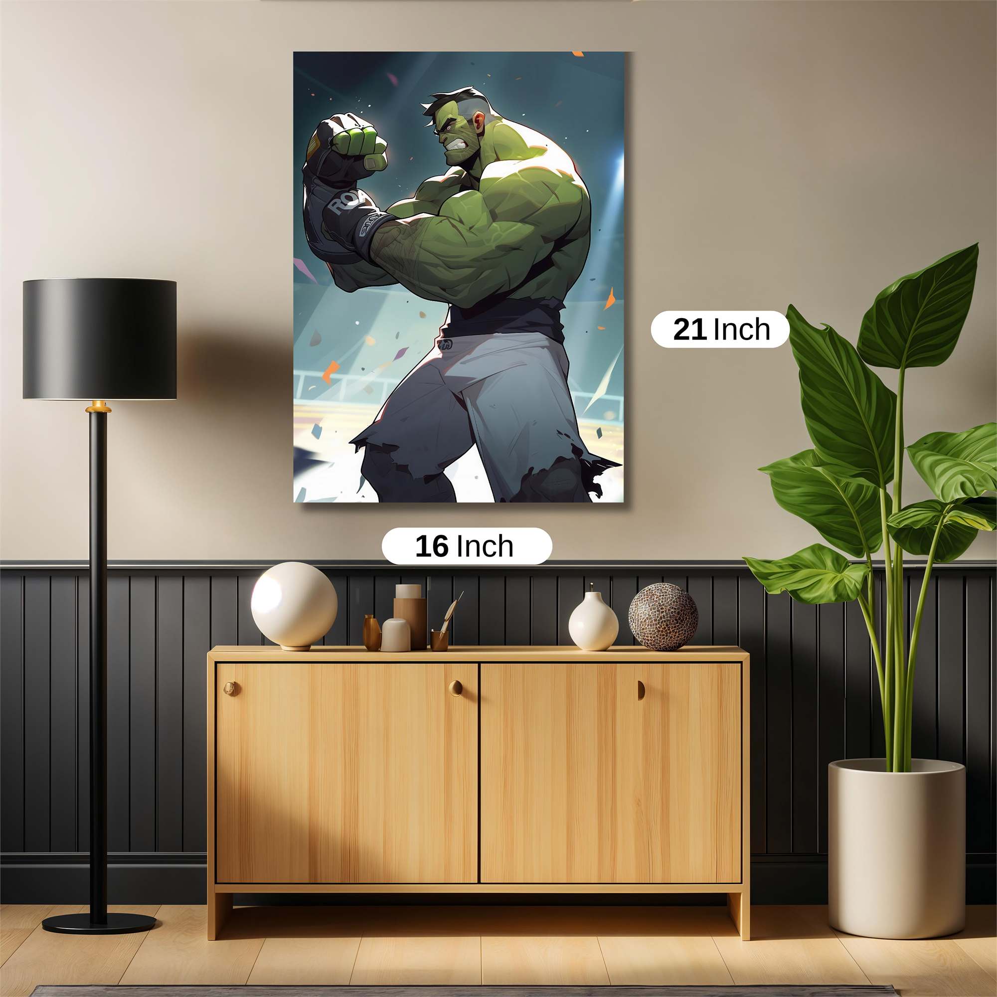Hulk Smashforce Safe Wall Magnetic / M