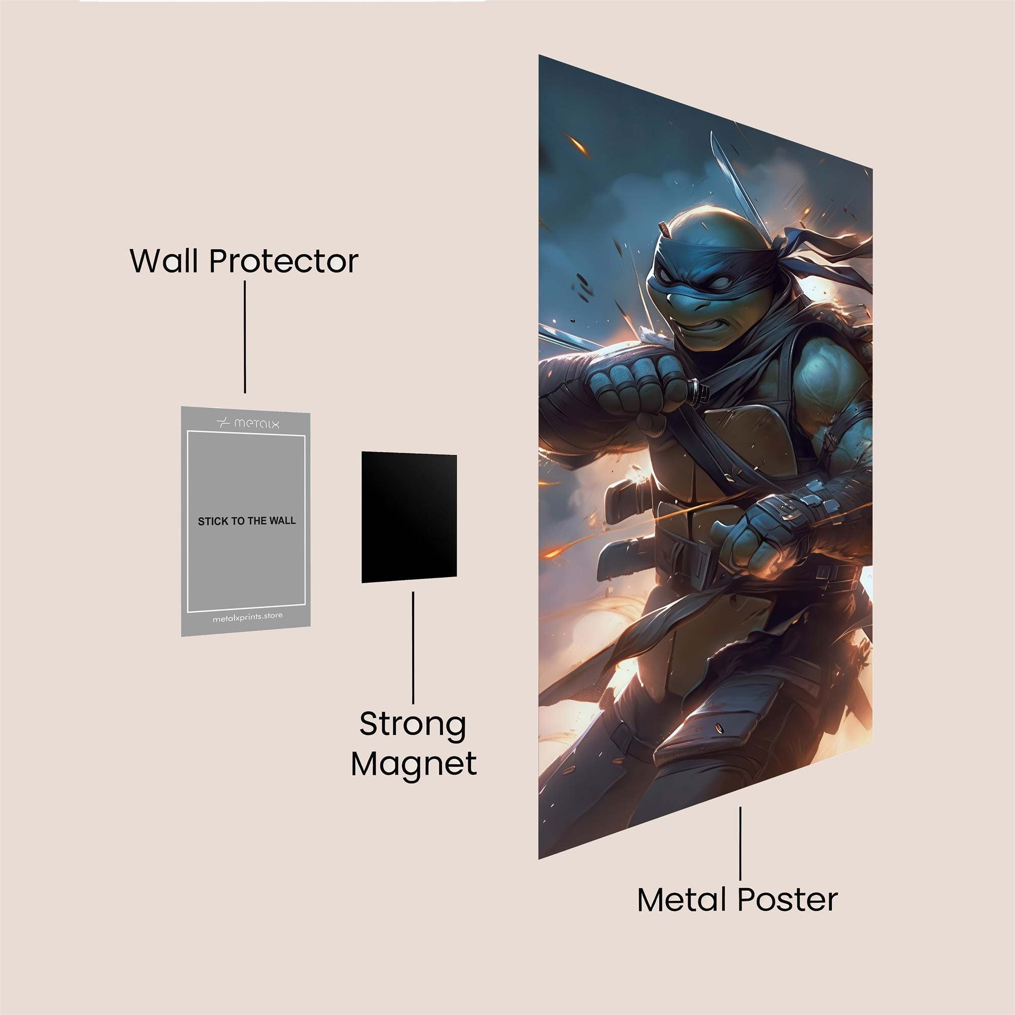Leonardo Fury Safe Wall Magnetic / M