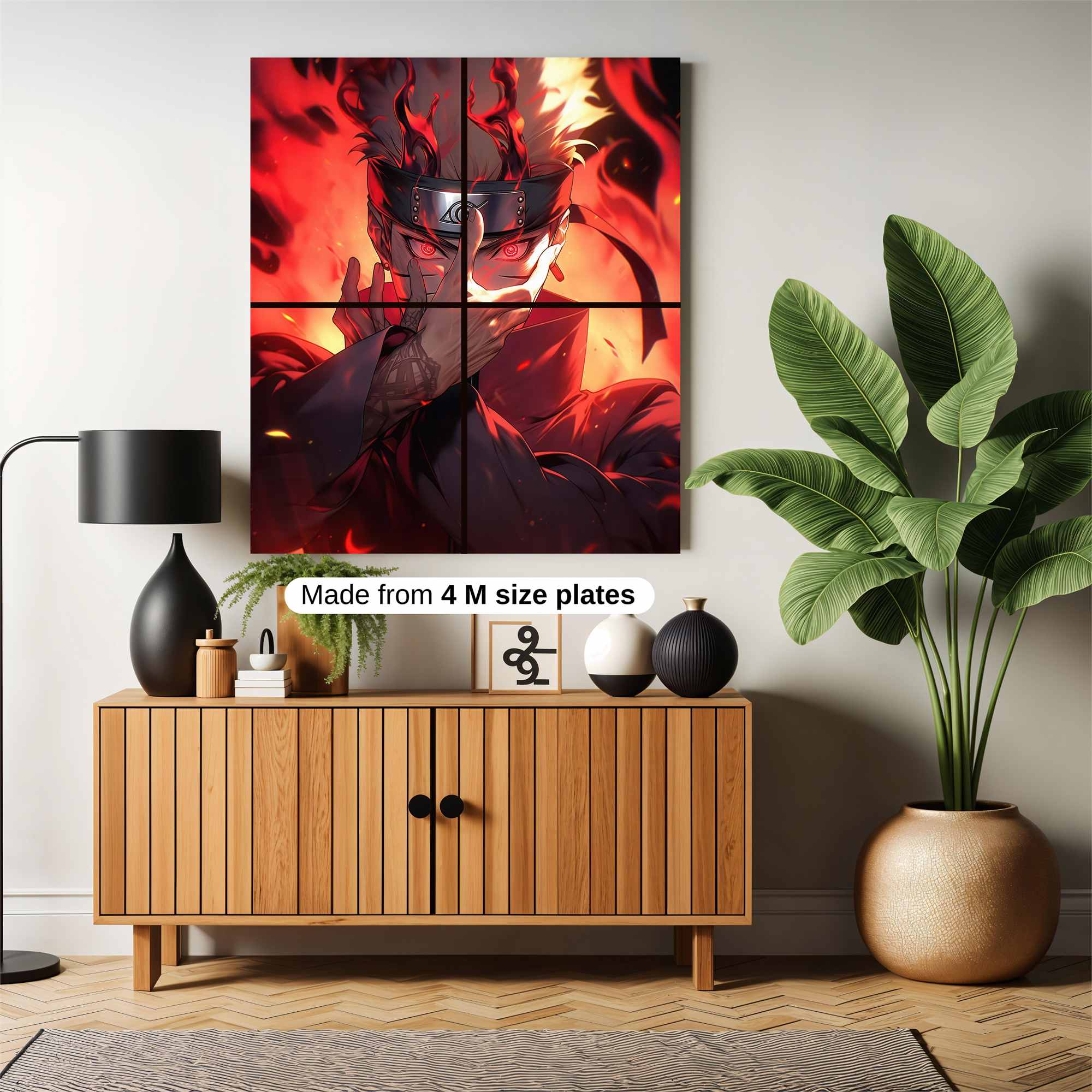 Naruto Inferno Safe Wall Magnetic / M