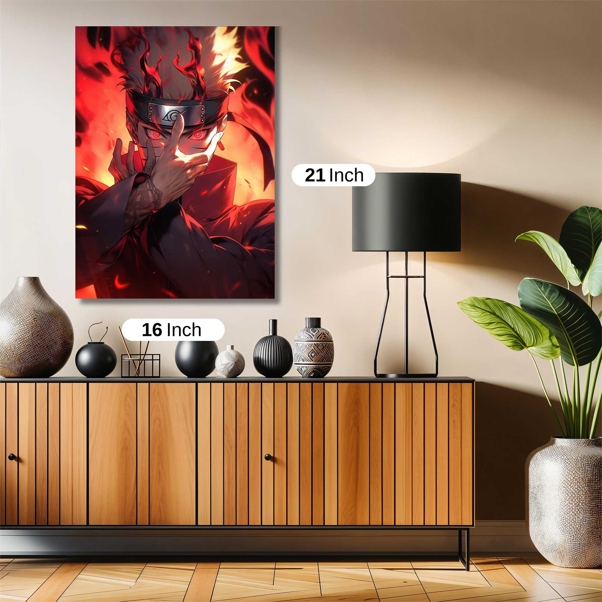 Naruto Inferno Safe Wall Magnetic / M
