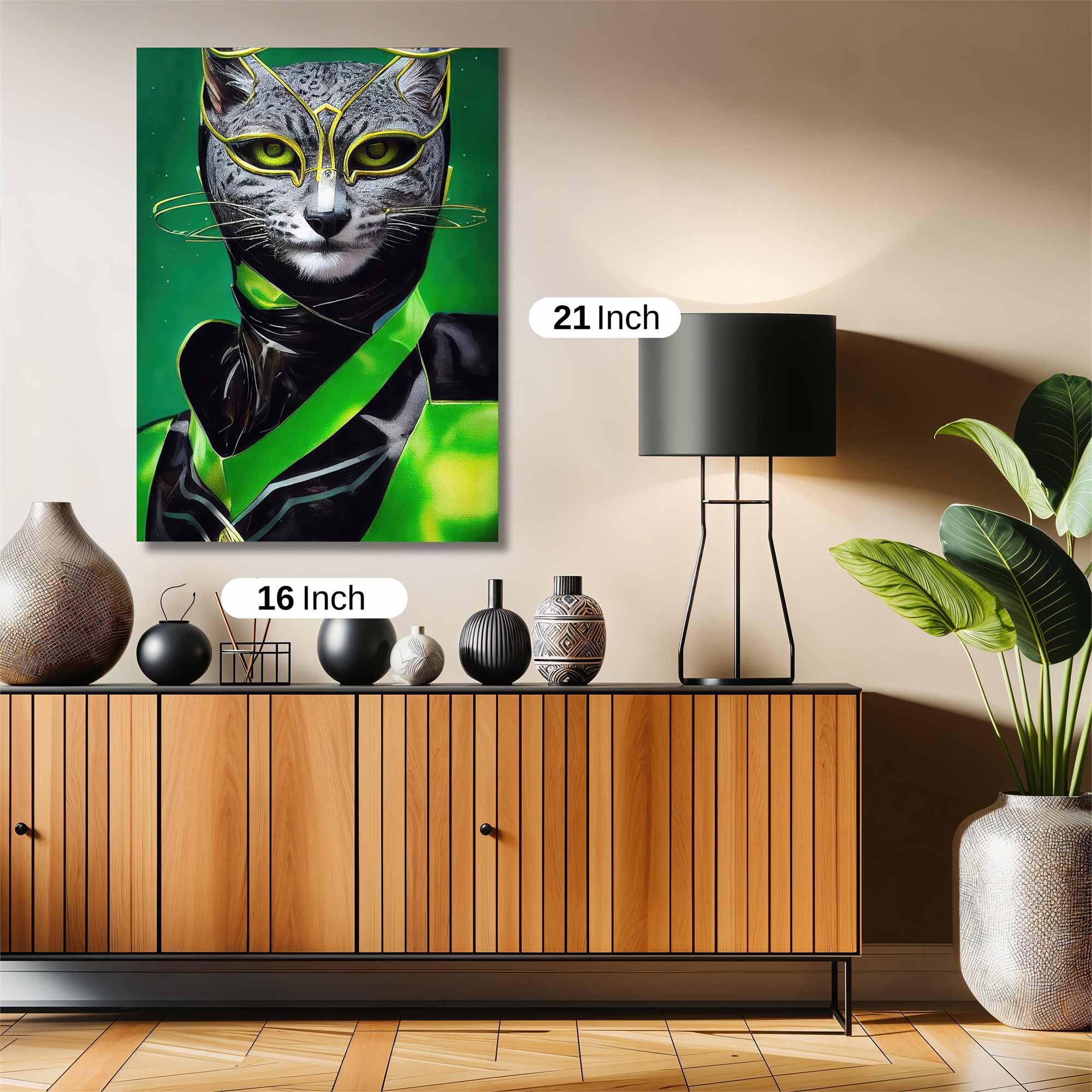 Feline Enigma Safe Wall Magnetic / M