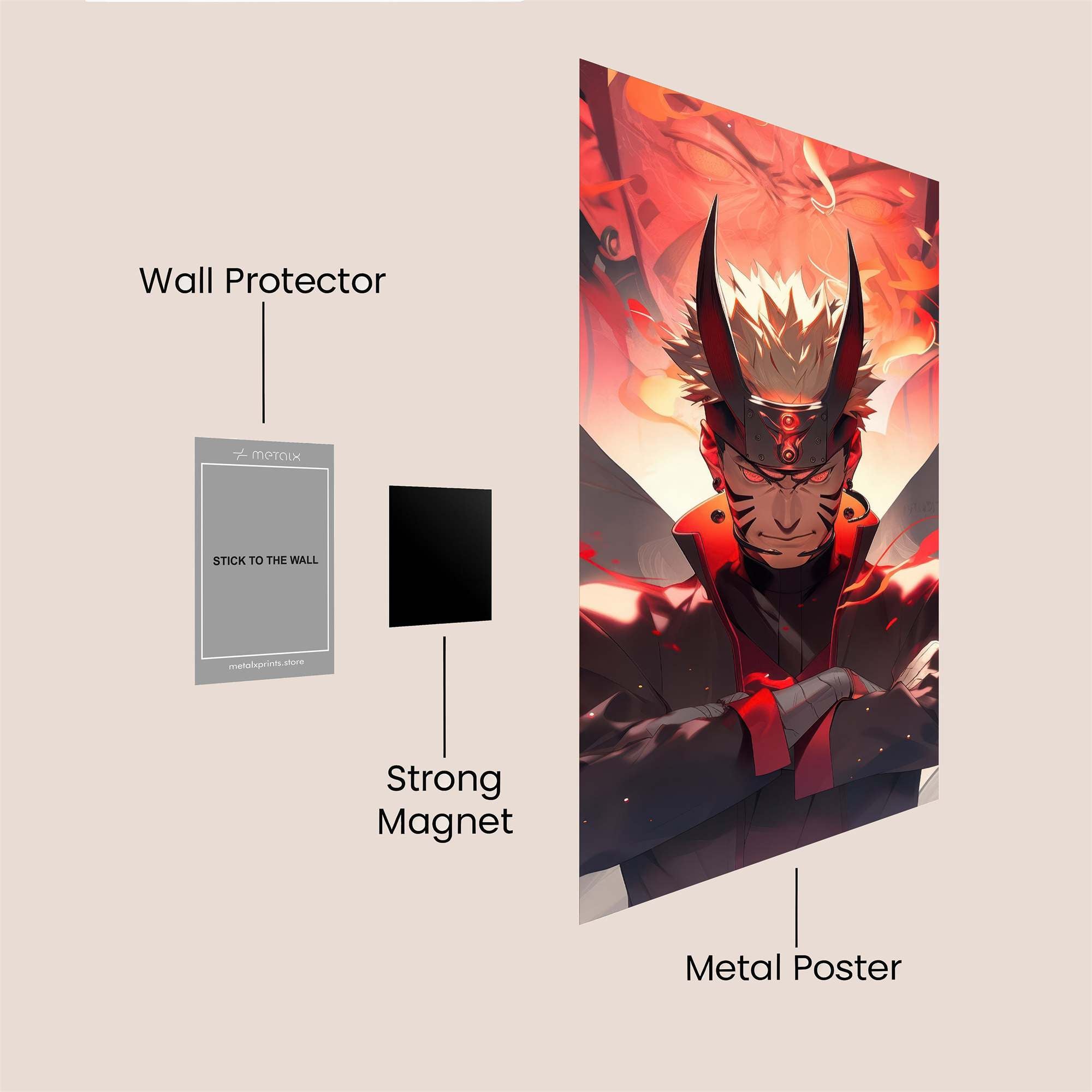 Inferno Resolve Safe Wall Magnetic / M