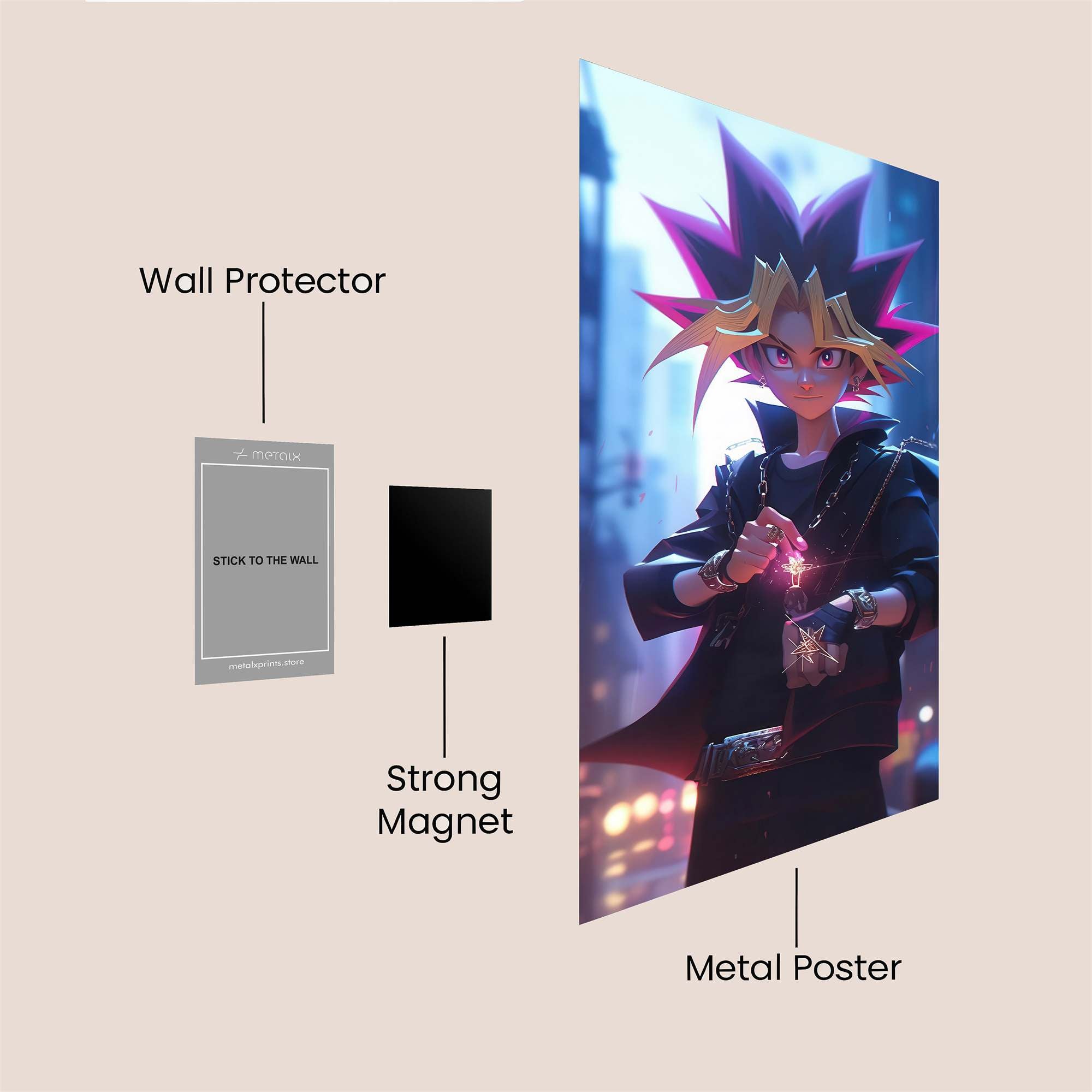 Yugi Enigma Safe Wall Magnetic / M