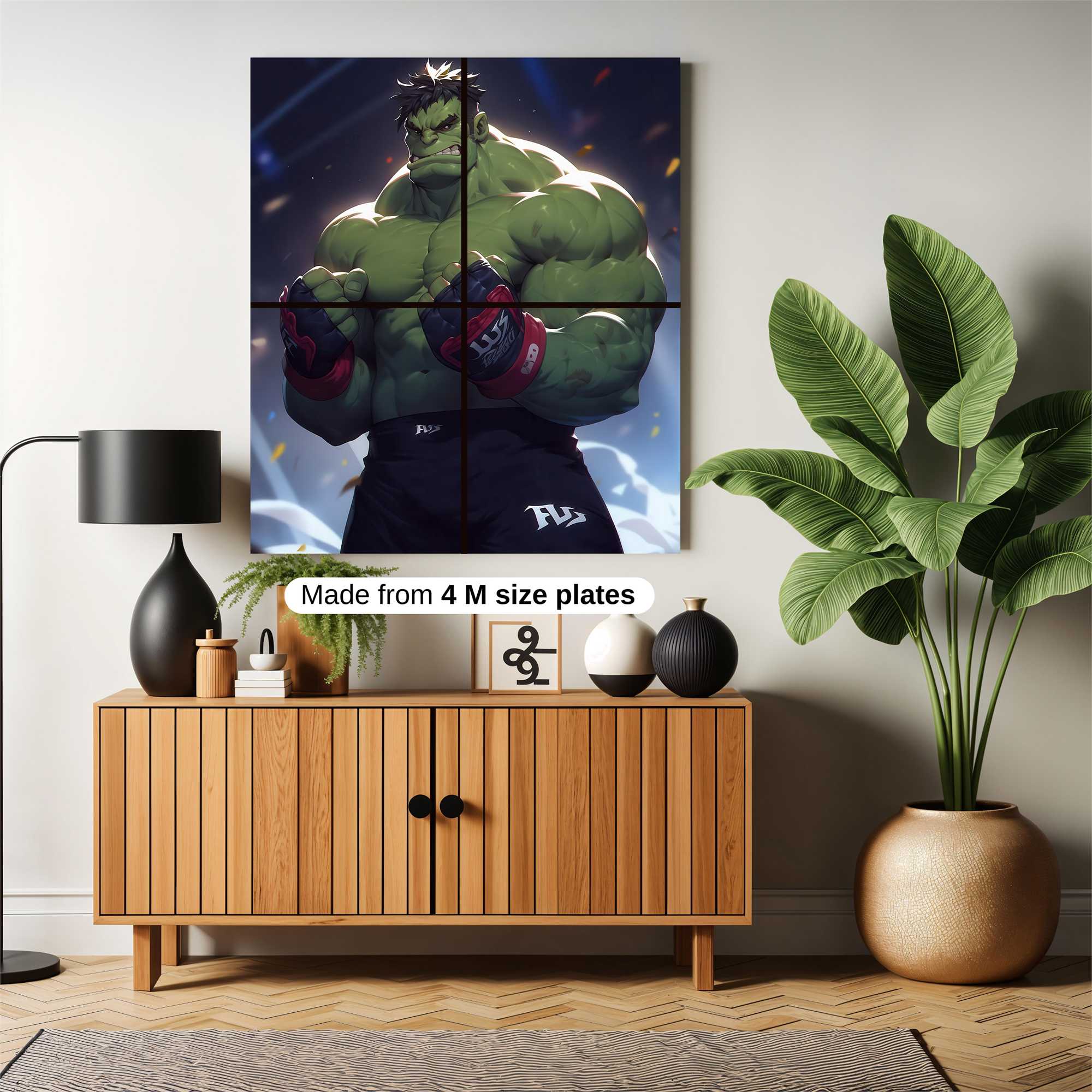 Hulk Unleashed Safe Wall Magnetic / M