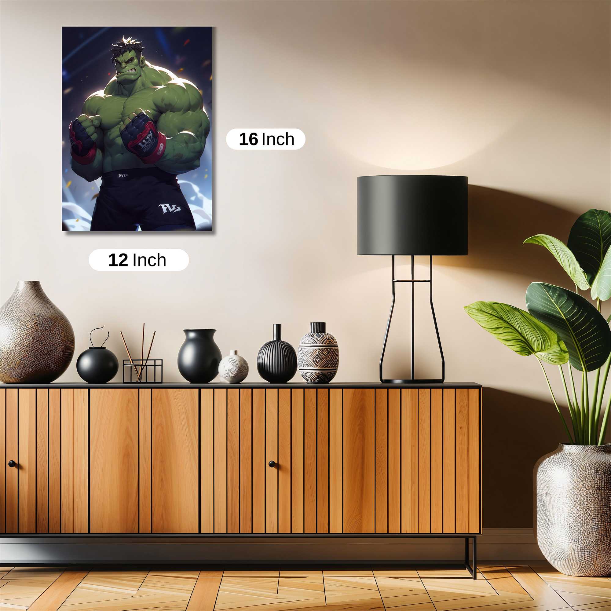 Hulk Unleashed Safe Wall Magnetic / M