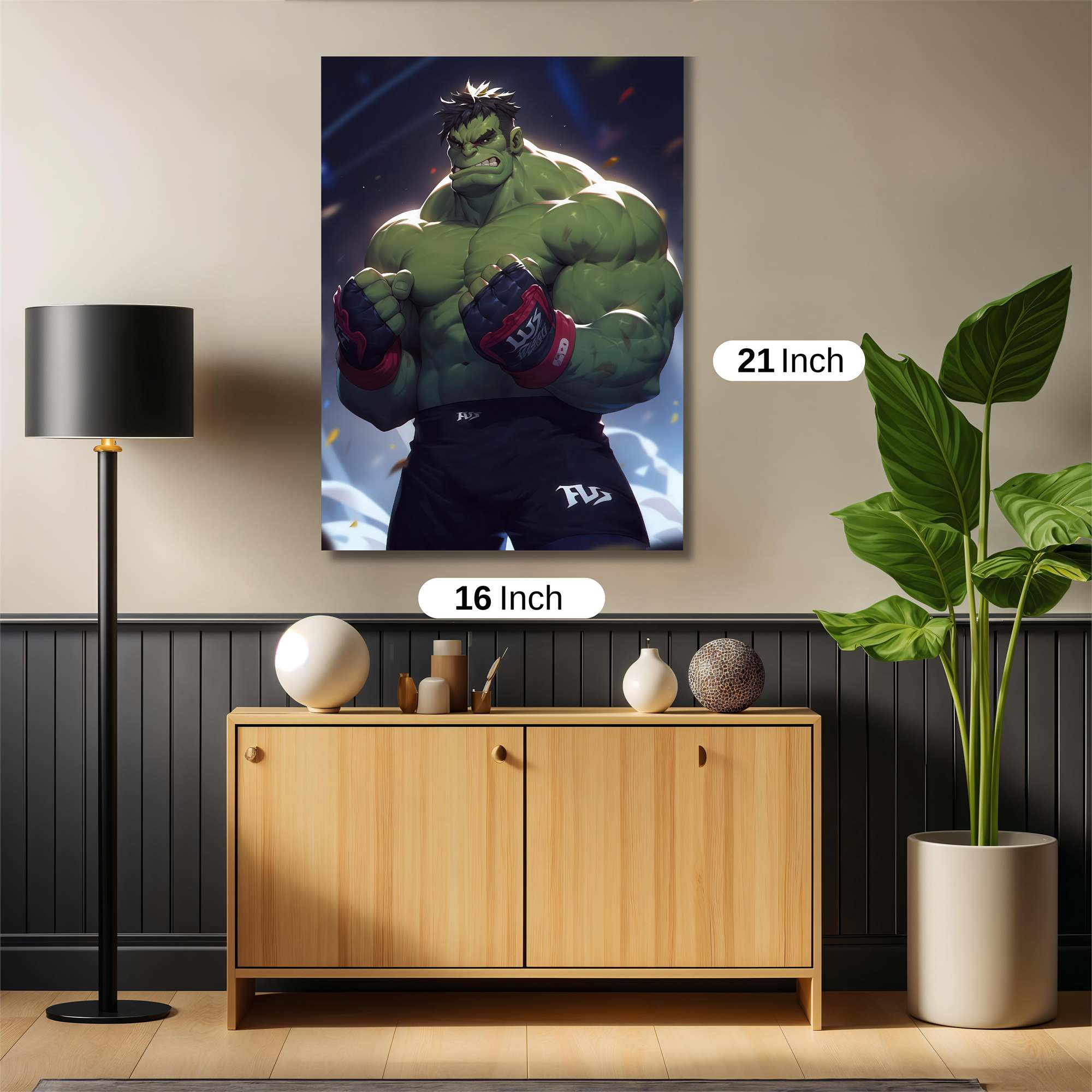 Hulk Unleashed Safe Wall Magnetic / M