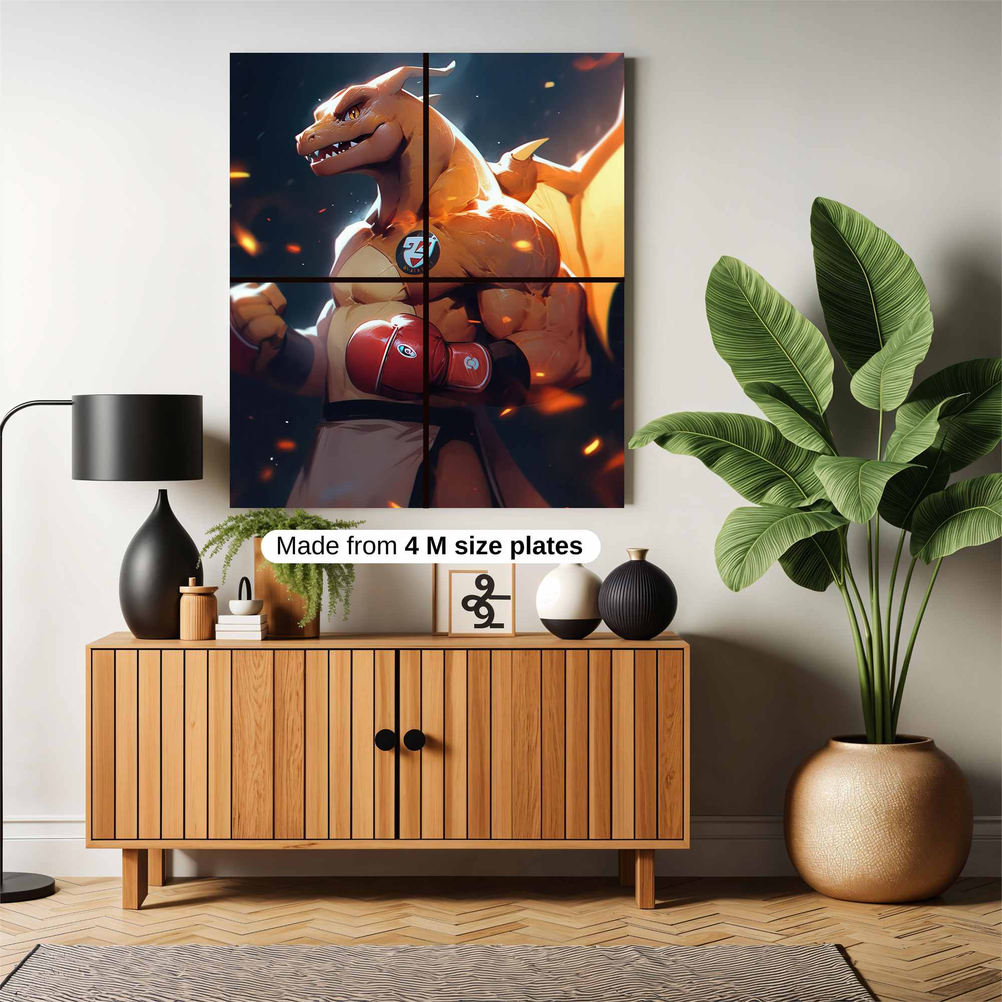 Charizard Fury Safe Wall Magnetic / M