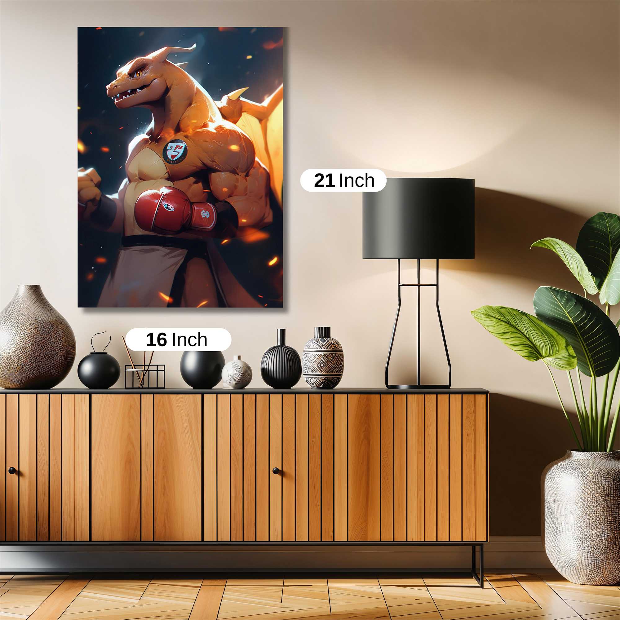 Charizard Fury Safe Wall Magnetic / M