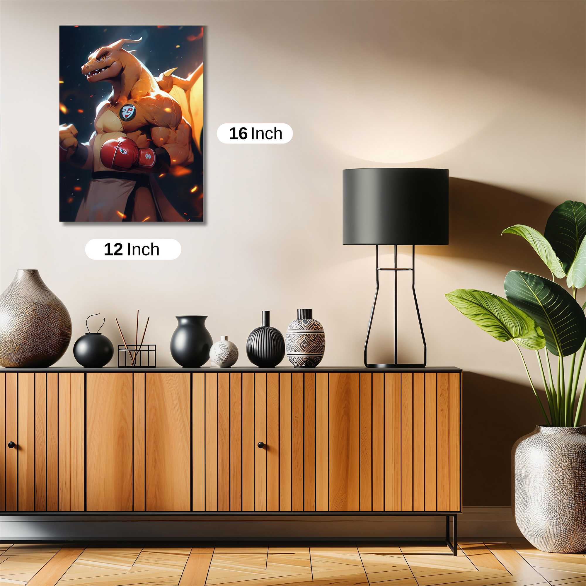 Charizard Fury Safe Wall Magnetic / M