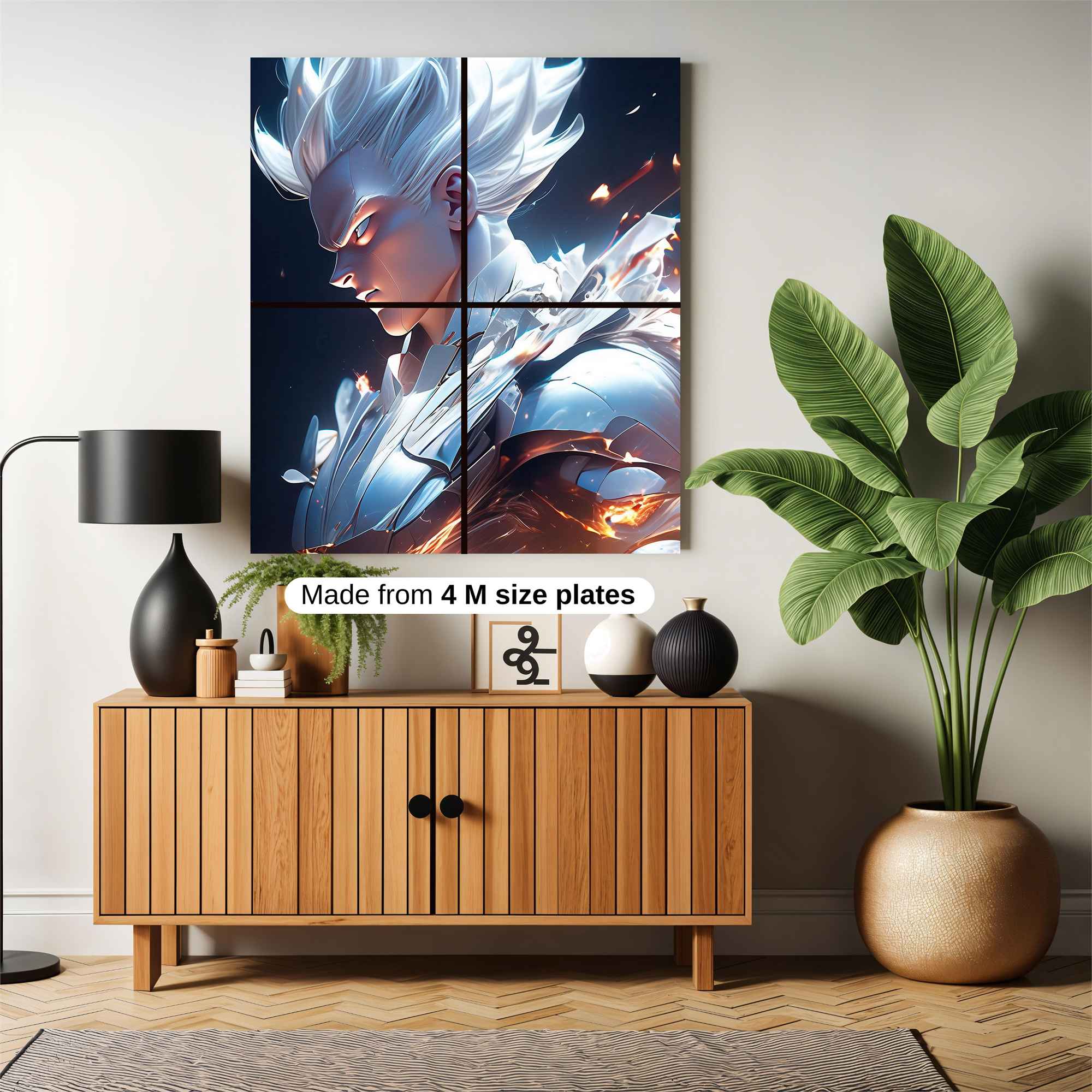 Heroic Flame Safe Wall Magnetic / M