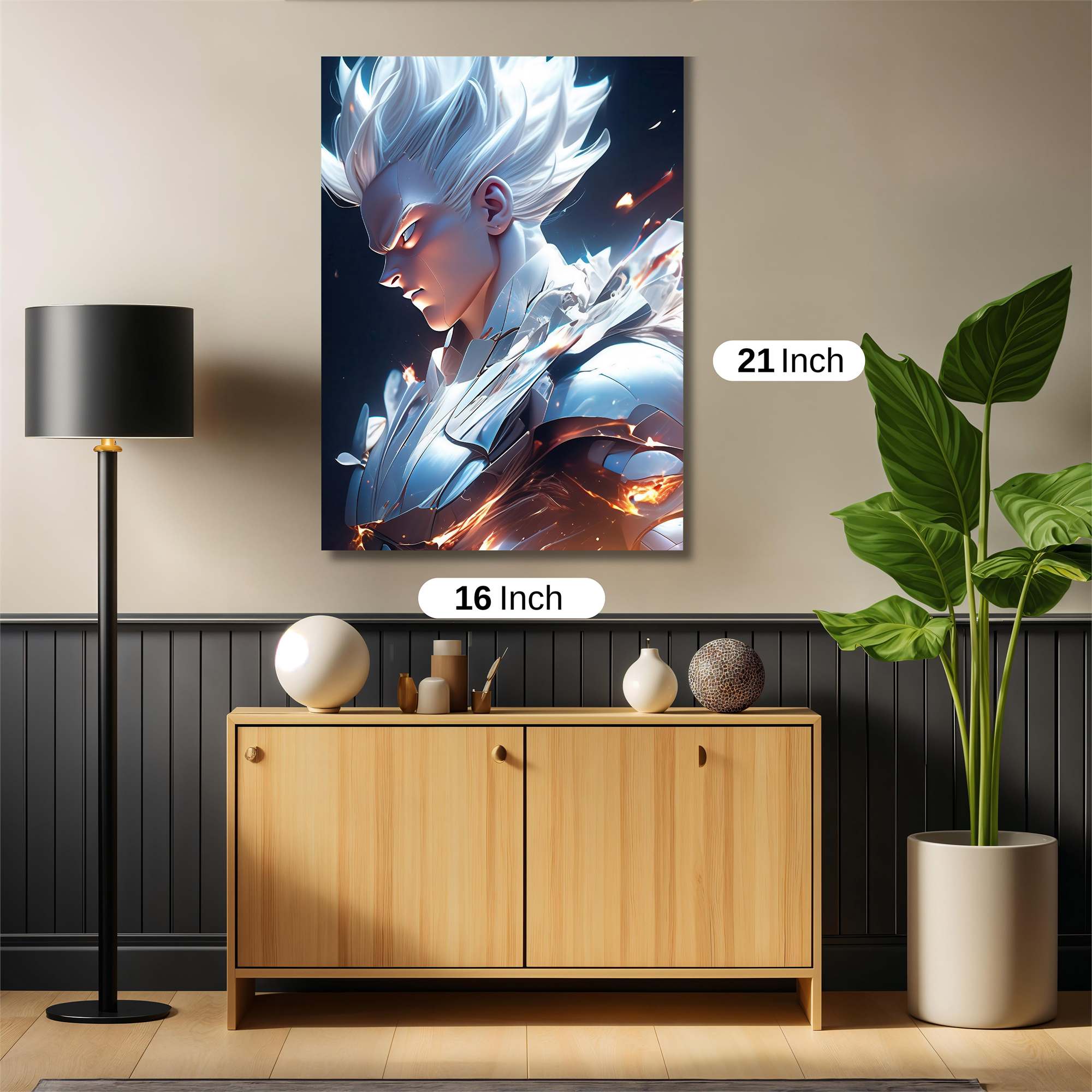 Heroic Flame Safe Wall Magnetic / M