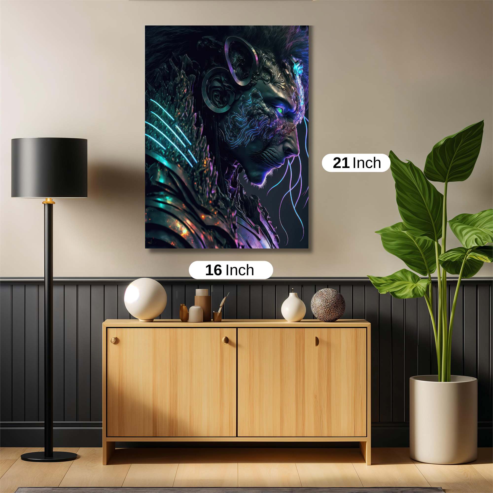 Lion's Luminosity Safe Wall Magnetic / M