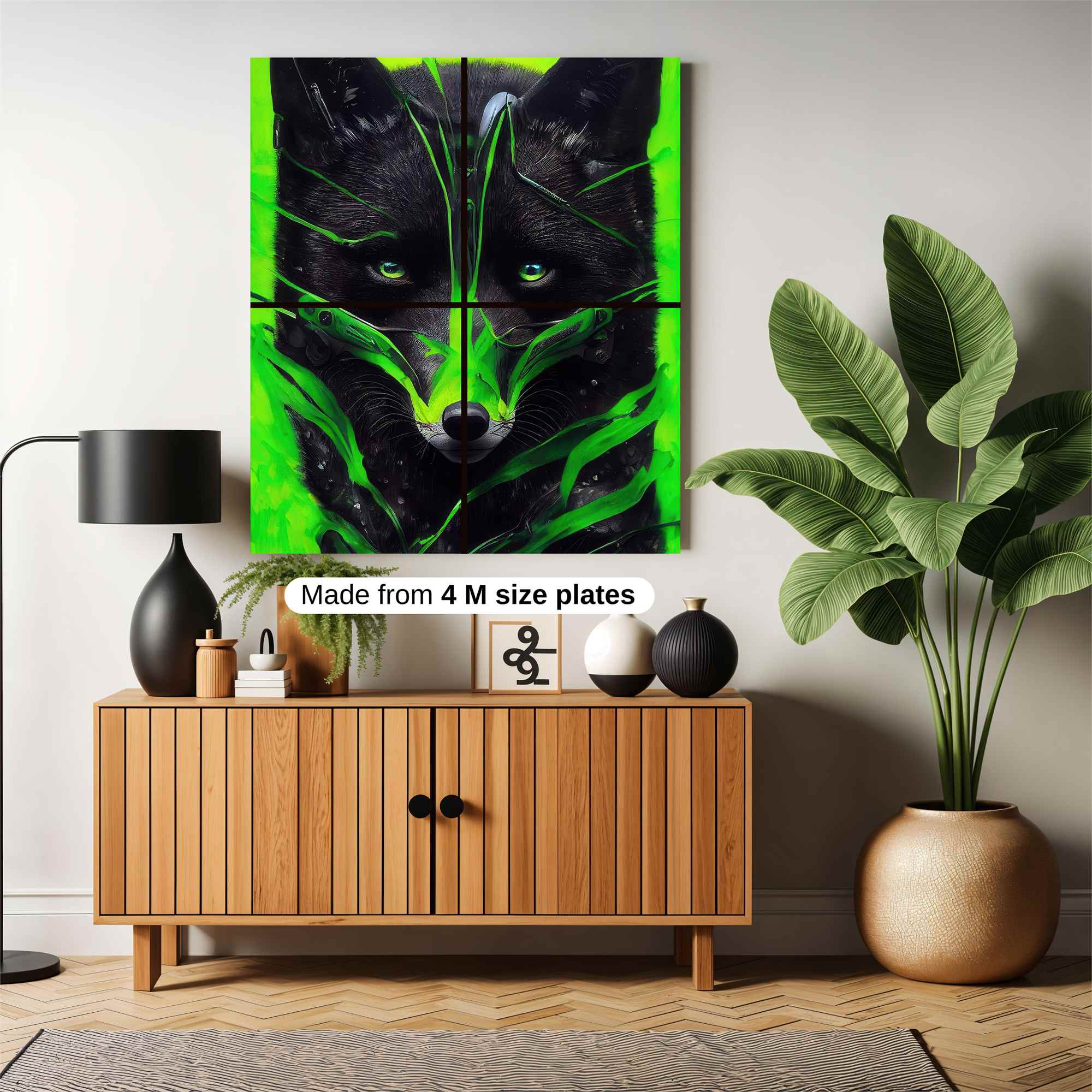 Neon Vigil Safe Wall Magnetic / M
