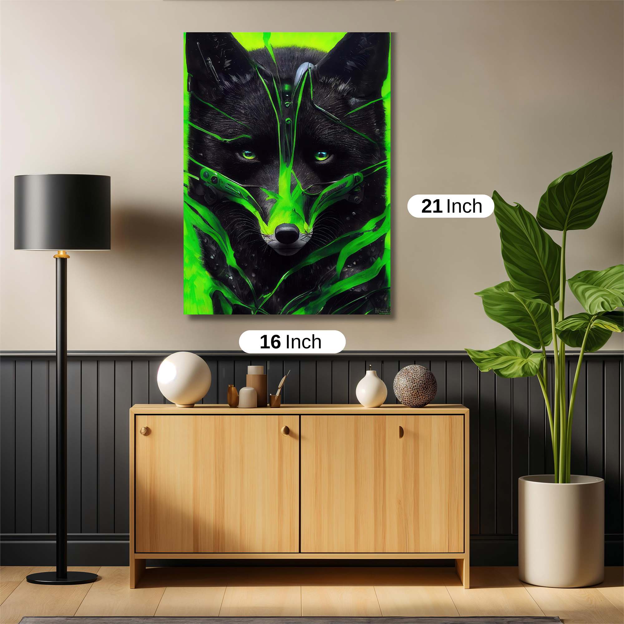 Neon Vigil Safe Wall Magnetic / M