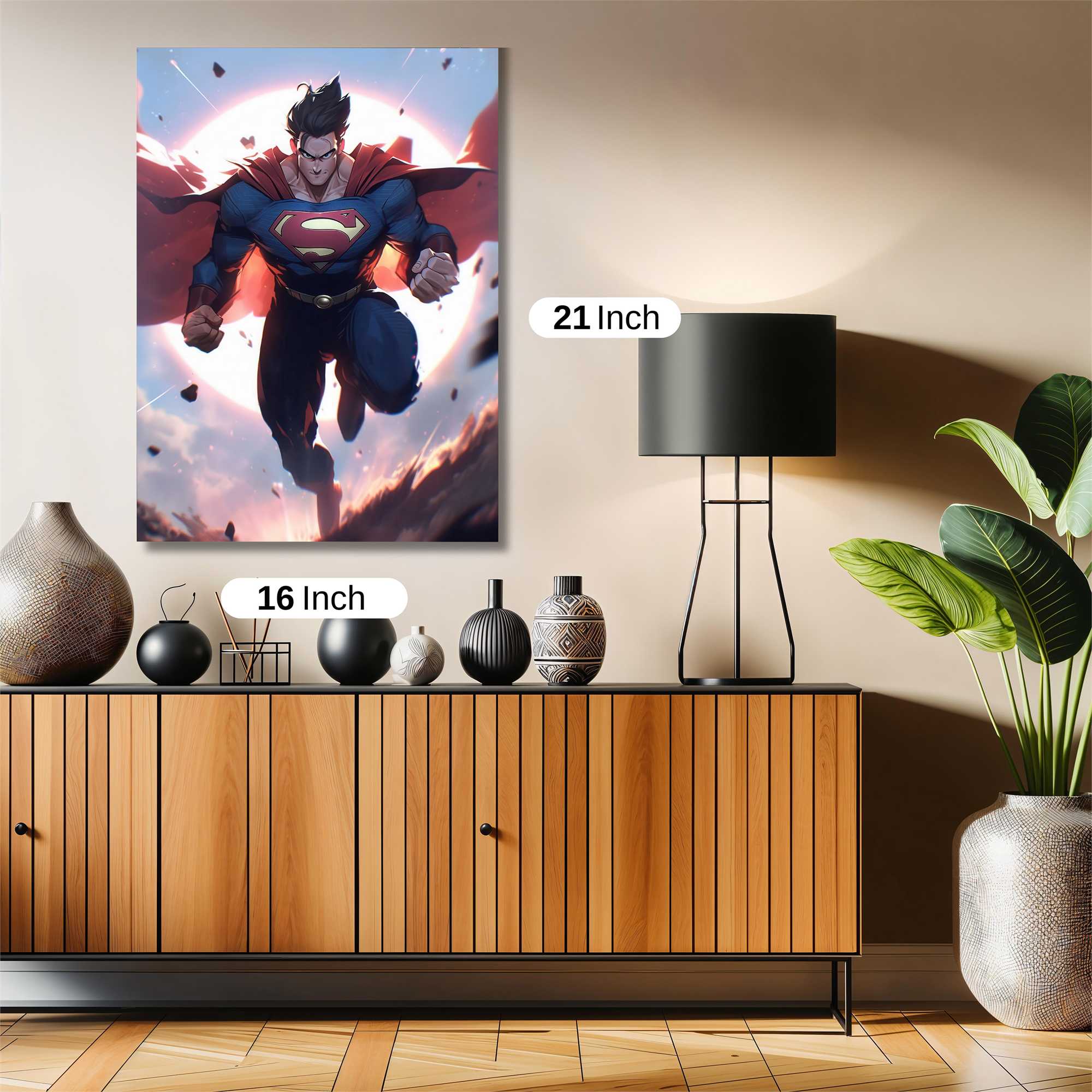 Superman Ascendant Safe Wall Magnetic / M