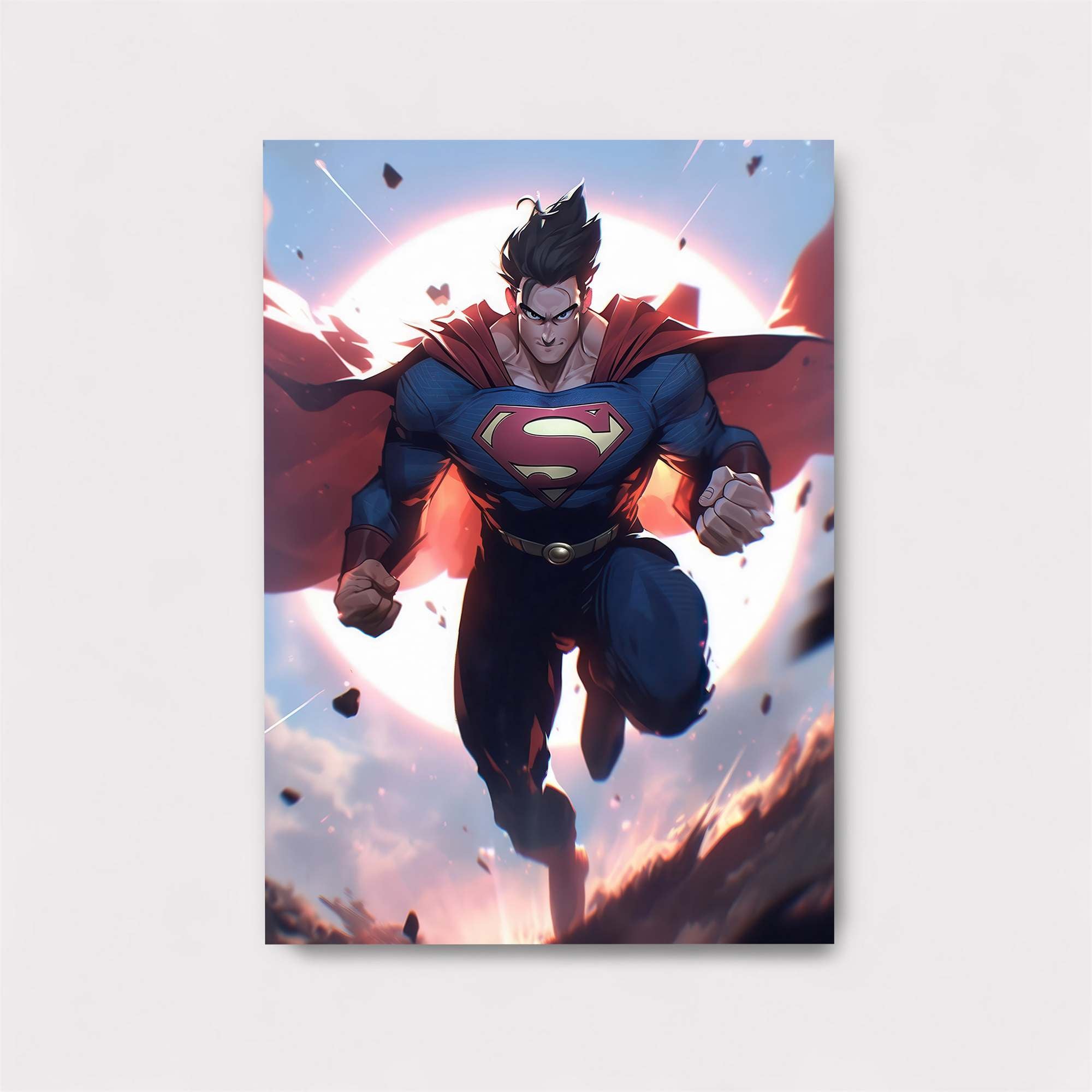 Superman Ascendant Safe Wall Magnetic / M