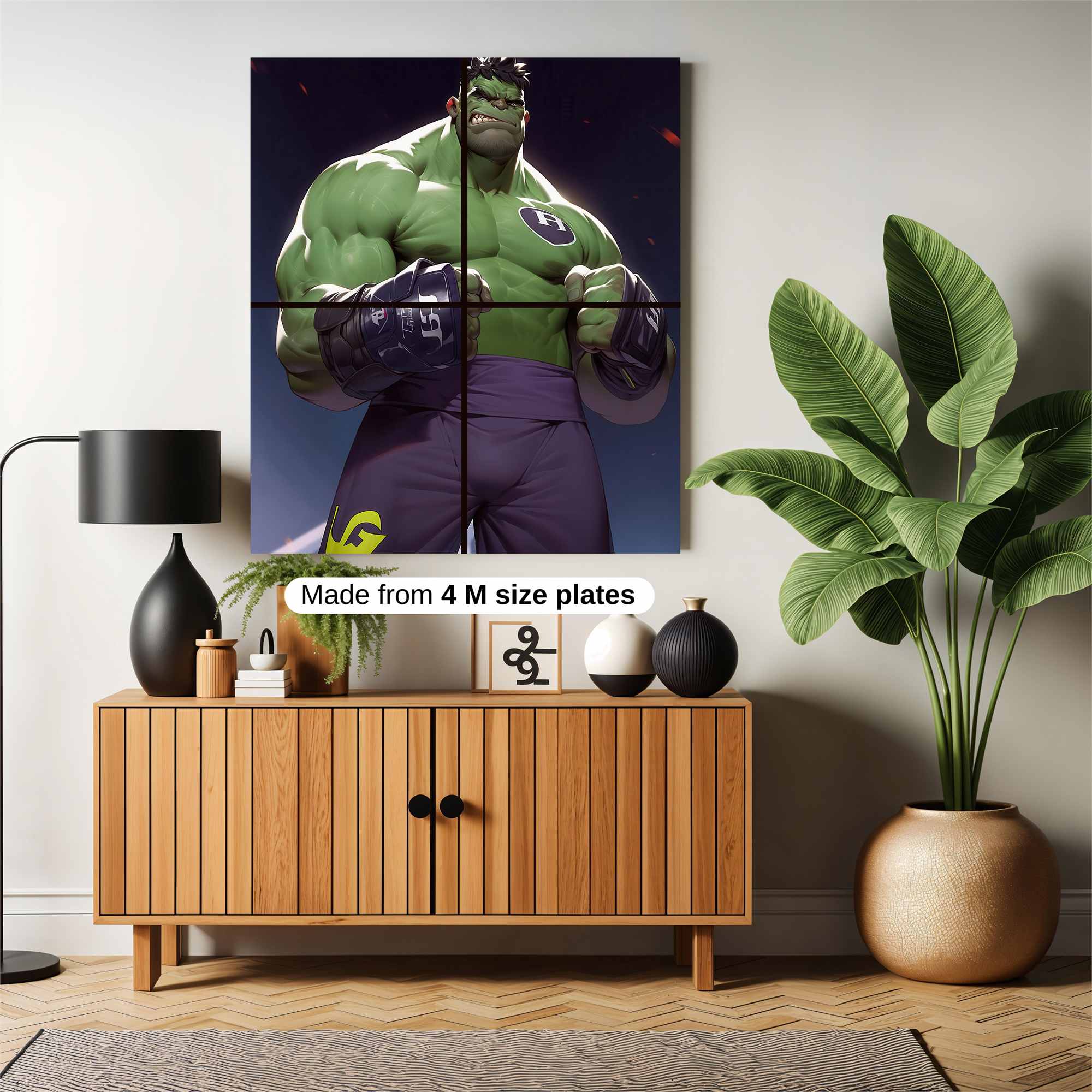 Hulk Fury Safe Wall Magnetic / M