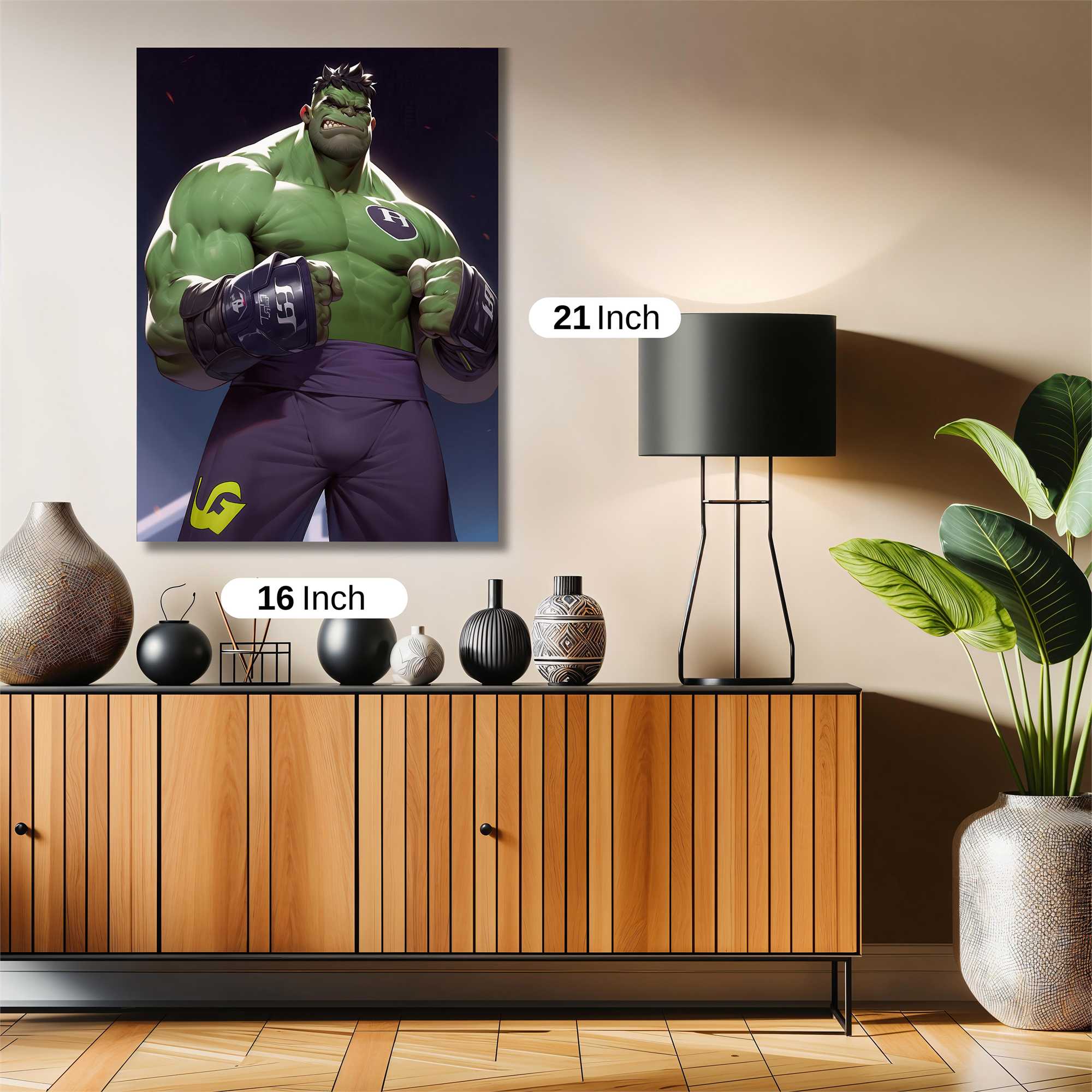 Hulk Fury Safe Wall Magnetic / M