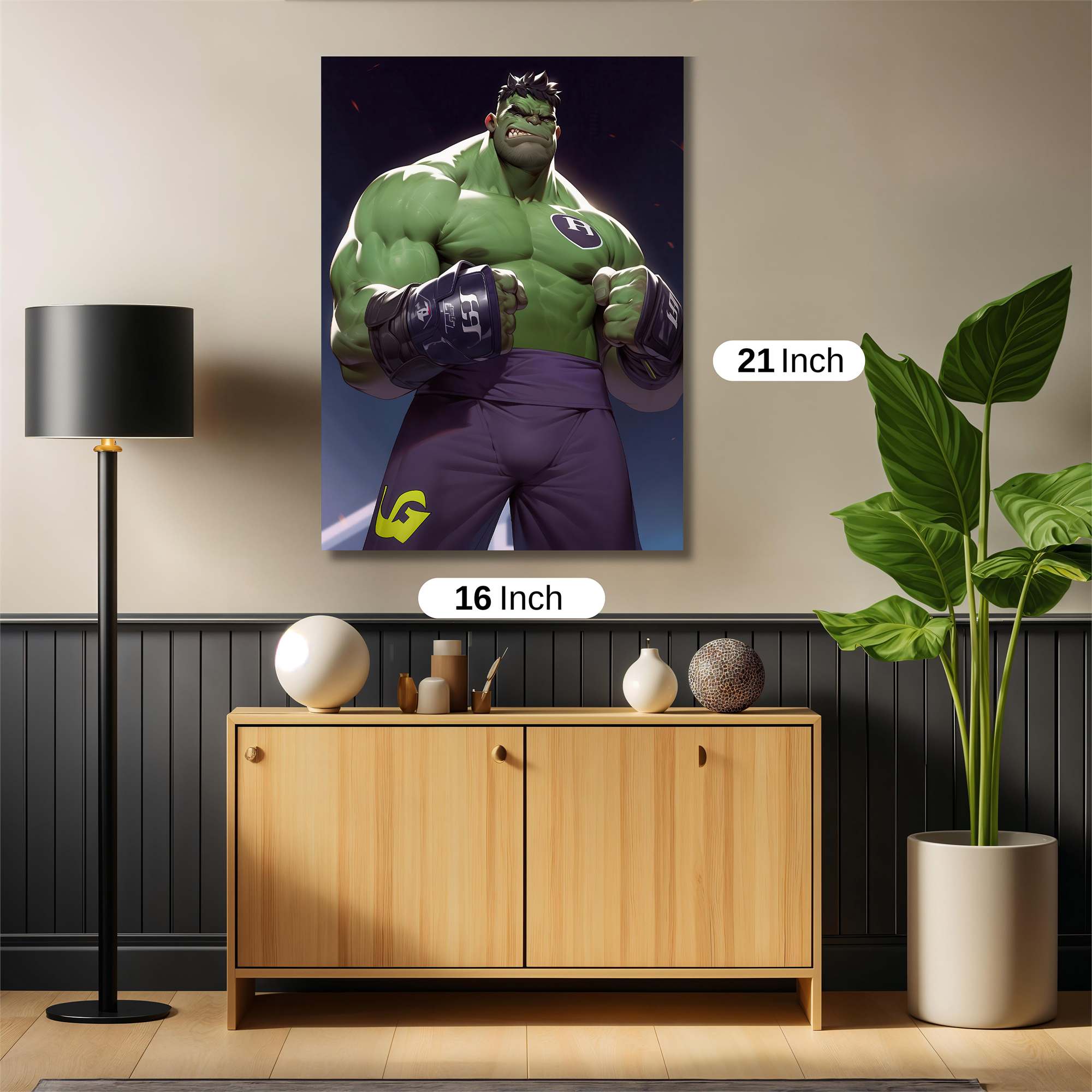 Hulk Fury Safe Wall Magnetic / M