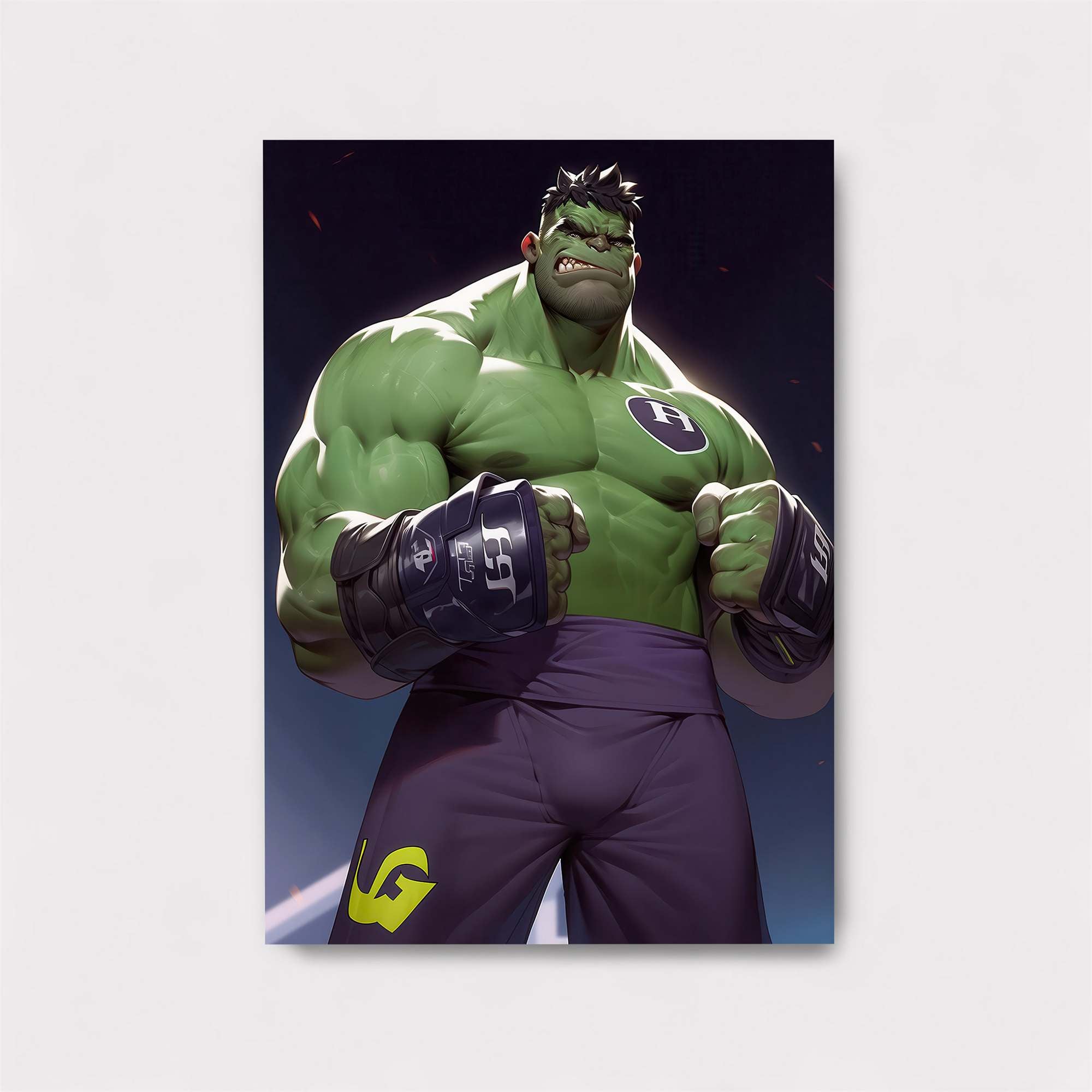Hulk Fury Safe Wall Magnetic / M