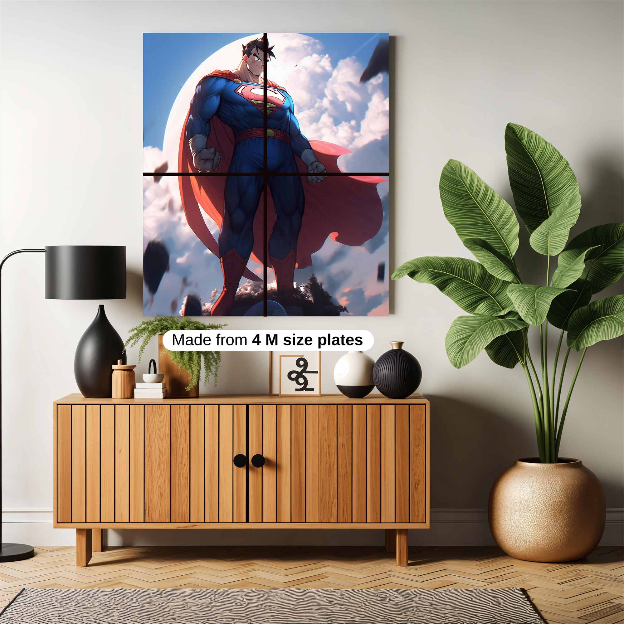 Superman Ascension Safe Wall Magnetic / M
