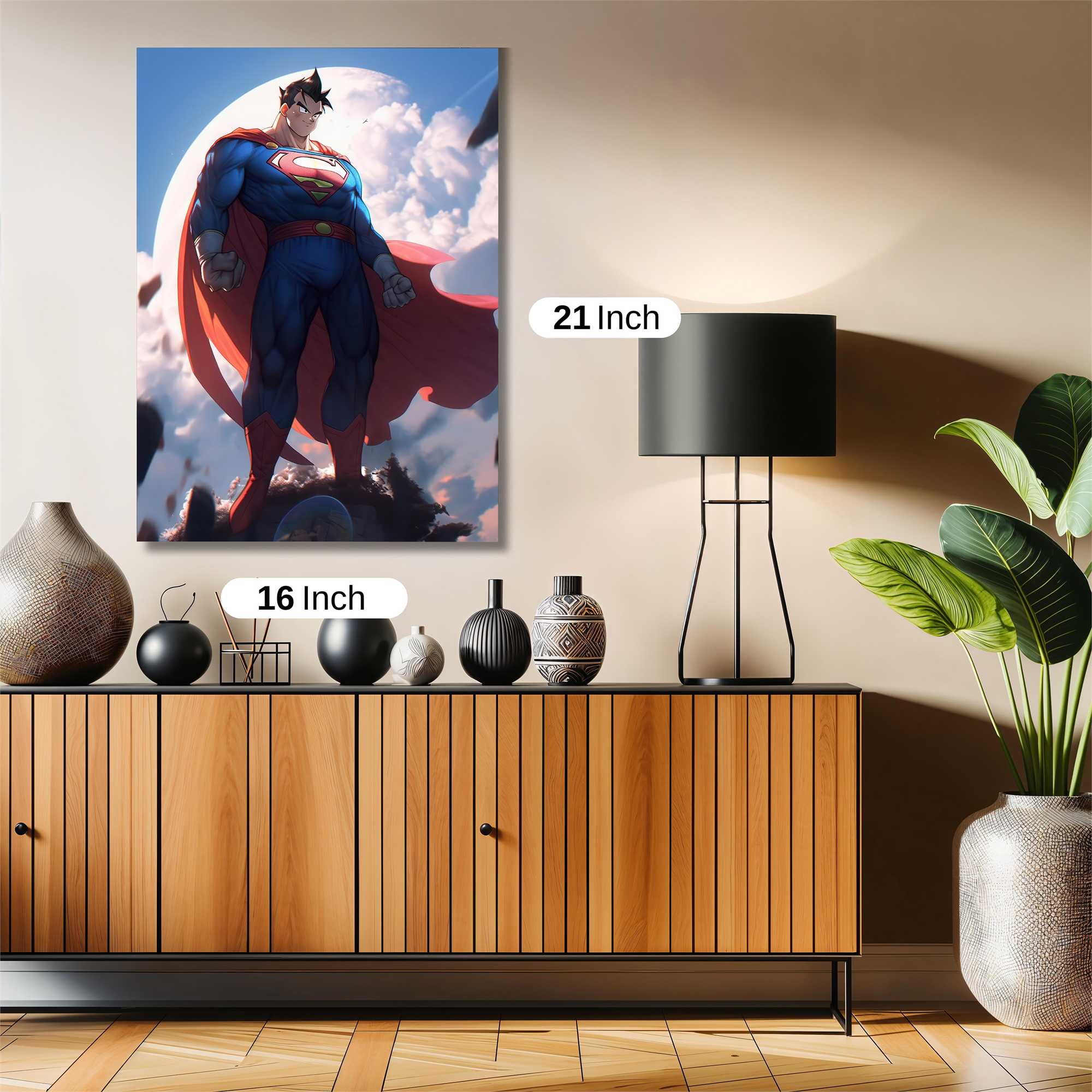 Superman Ascension Safe Wall Magnetic / M