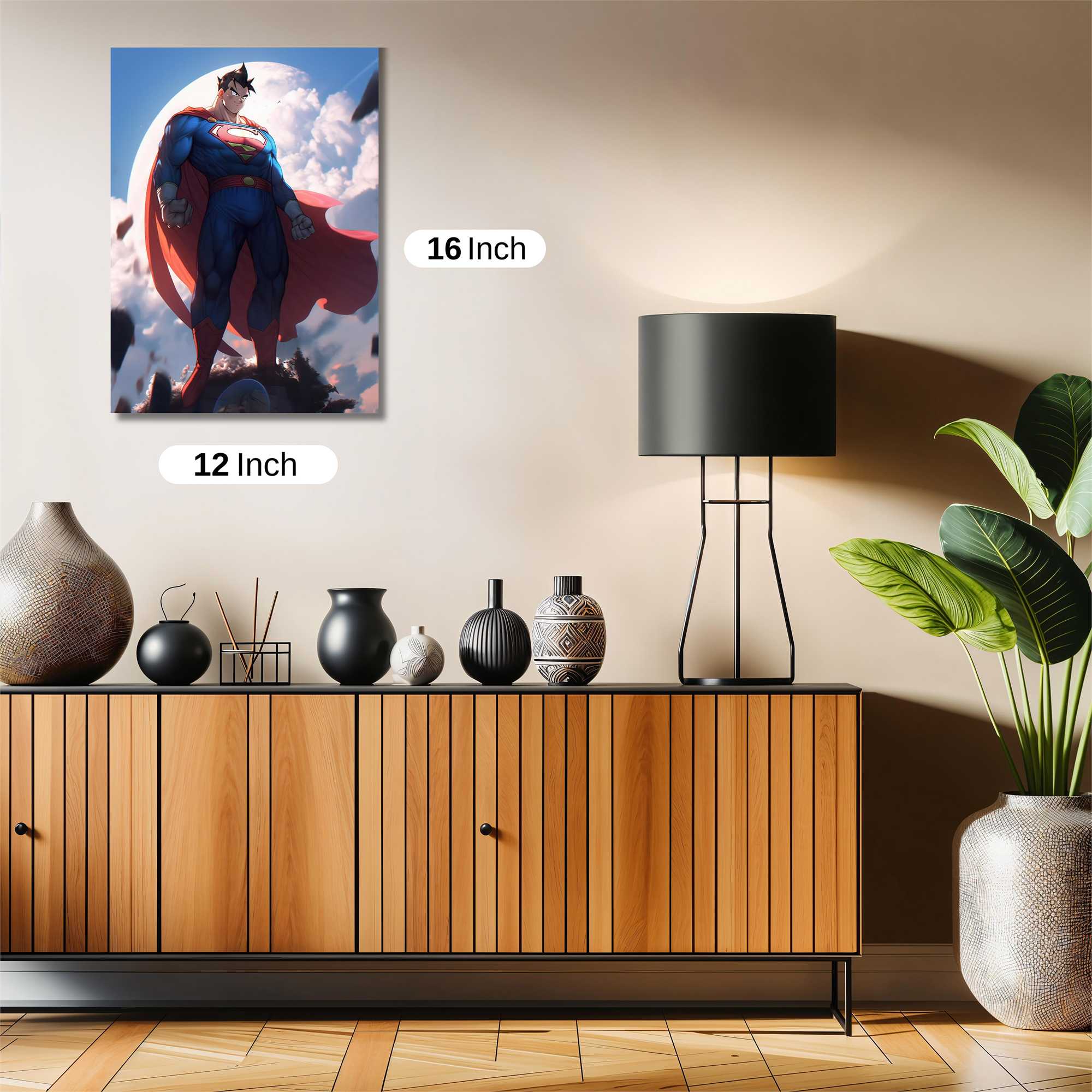 Superman Ascension Safe Wall Magnetic / M