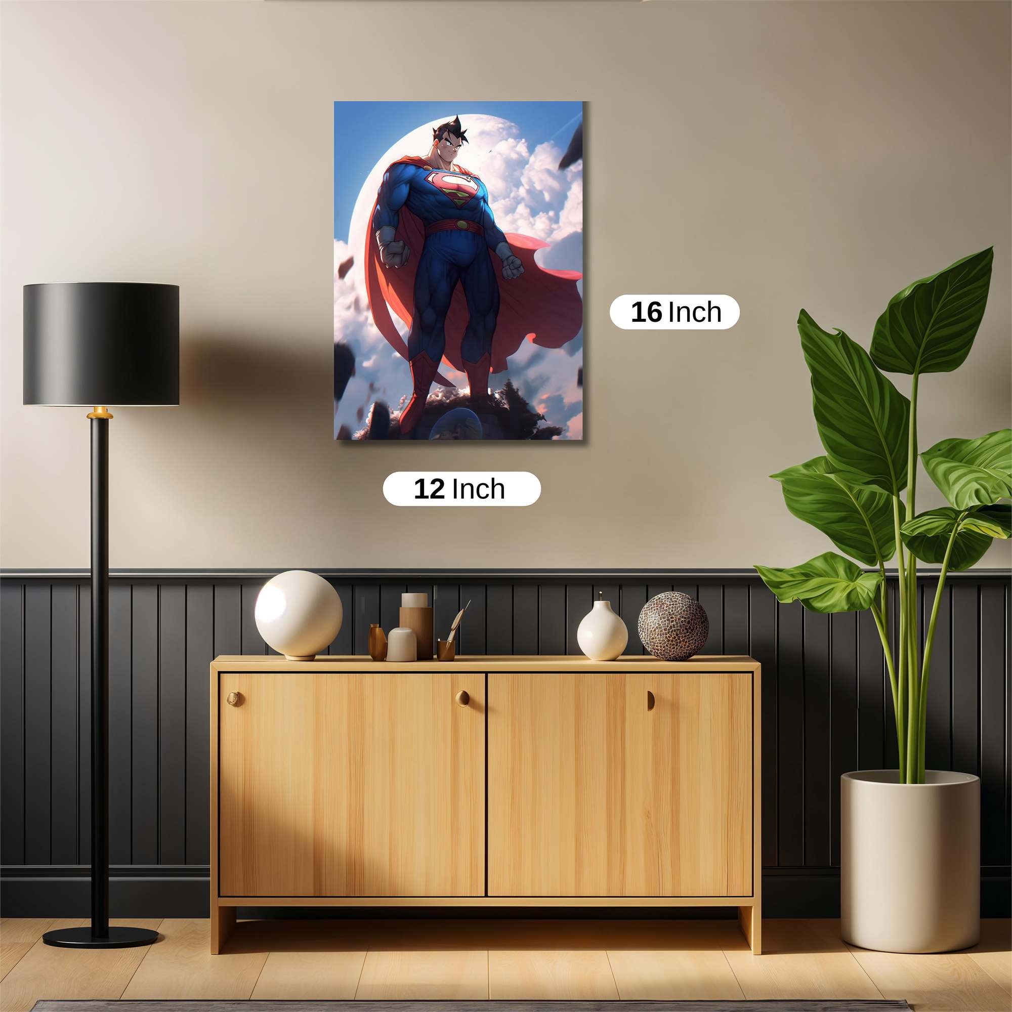Superman Ascension Safe Wall Magnetic / M