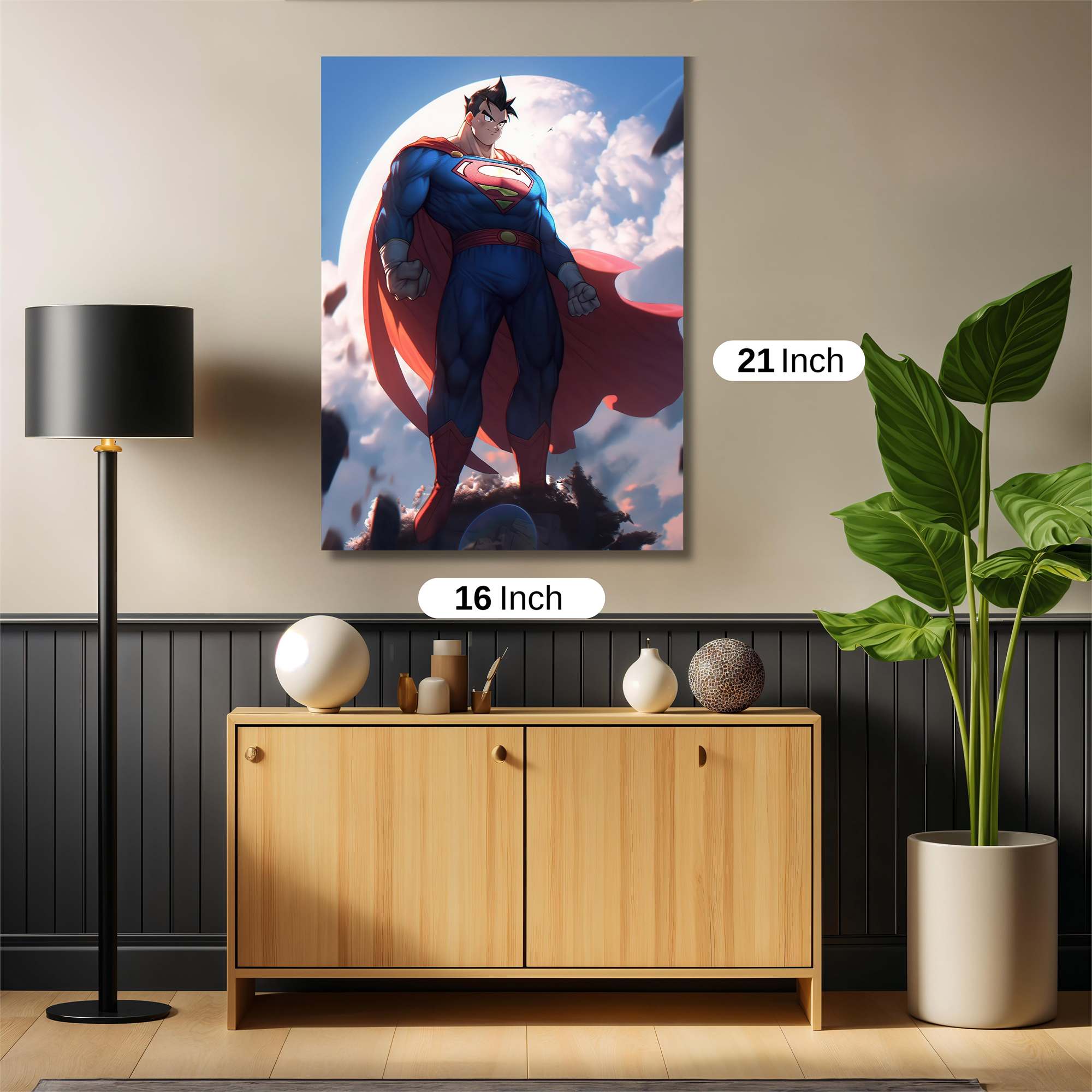 Superman Ascension Safe Wall Magnetic / M